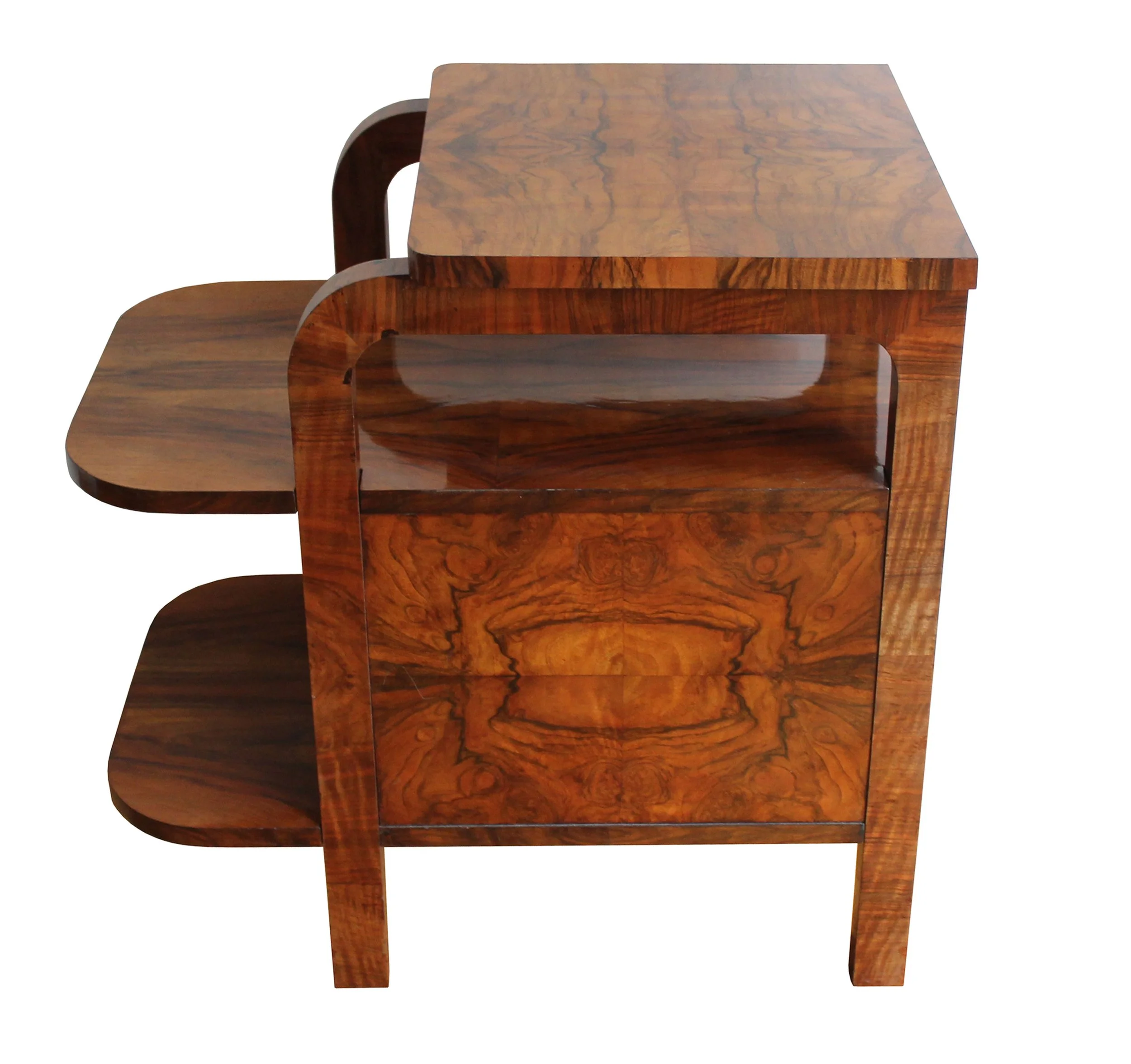 1930's Art Deco Walnut Drink Cabinet (Copy)