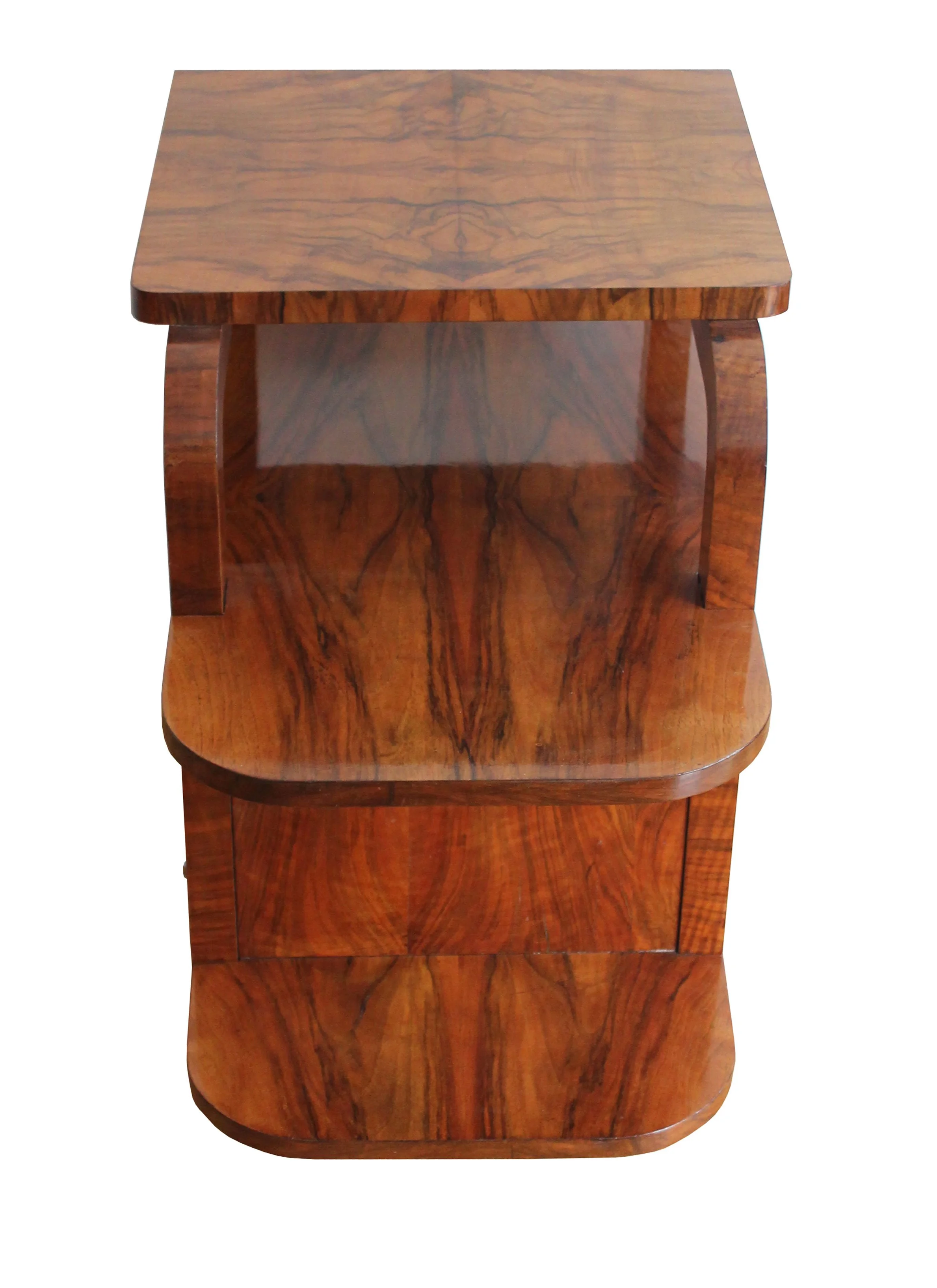1930's Art Deco Walnut Drink Cabinet (Copy)
