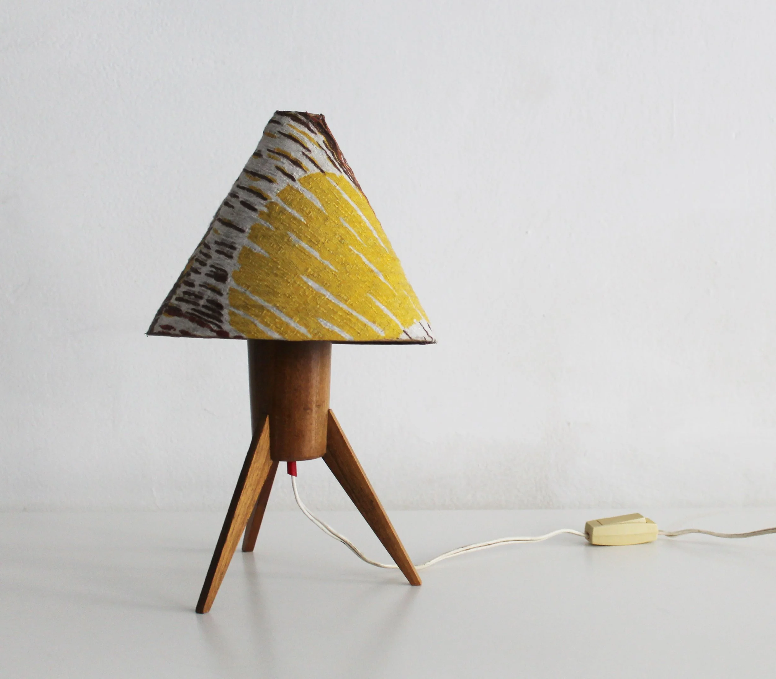 1960's Mid Century Pair of Bedside Table Lamps (Copy)