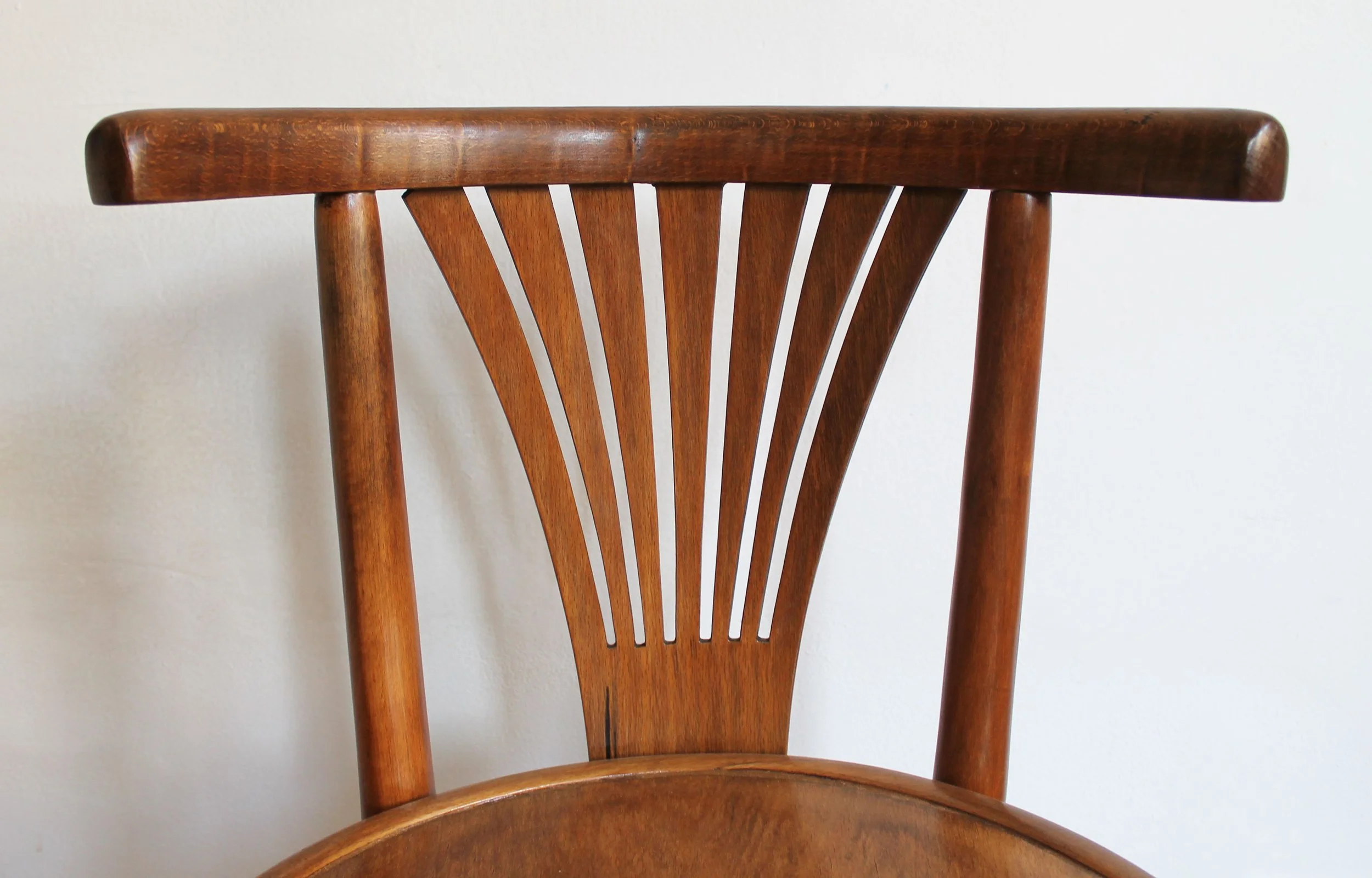 Pair of 1920's dining chairs by Ungvar