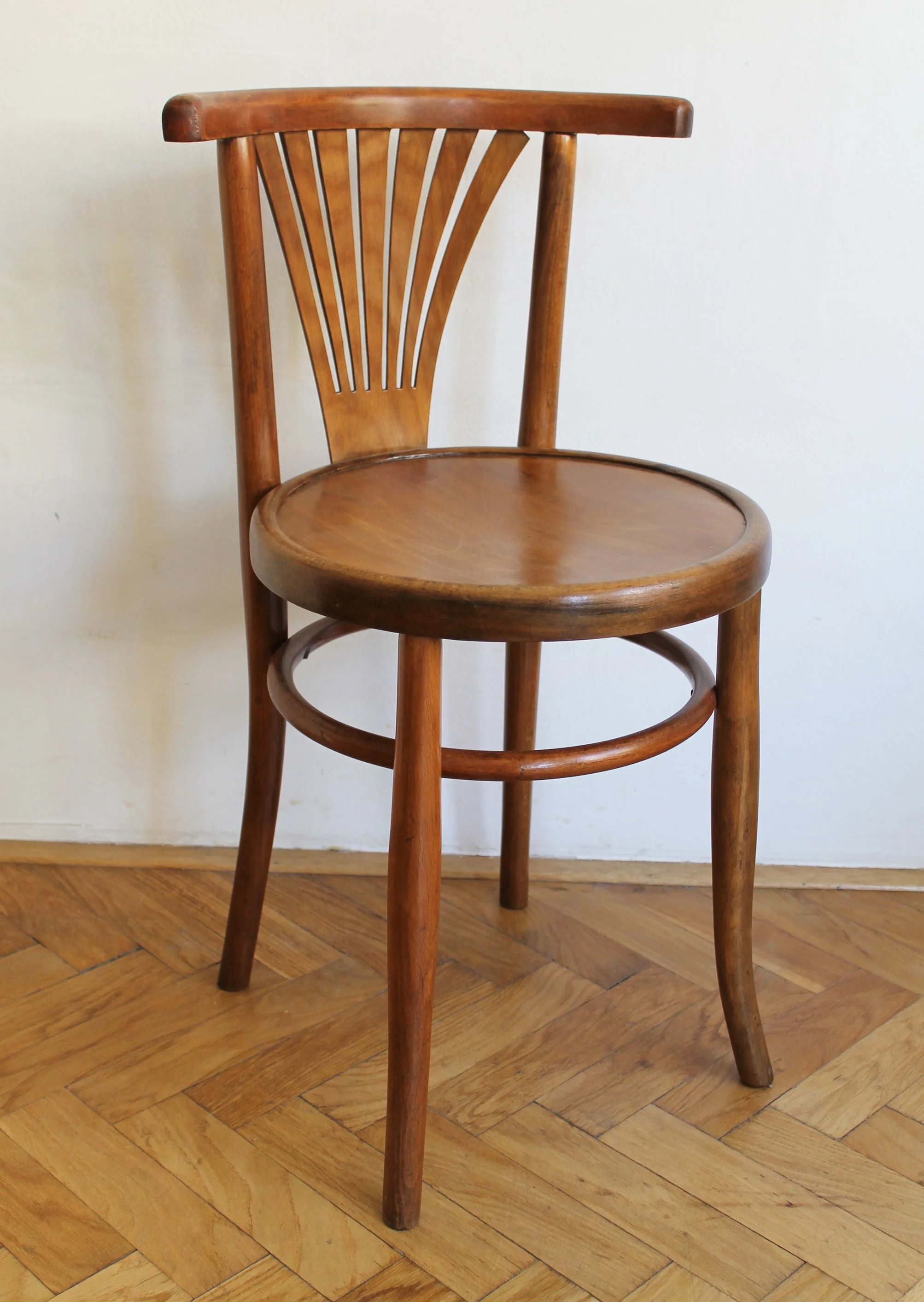 Pair of 1920's dining chairs by Ungvar