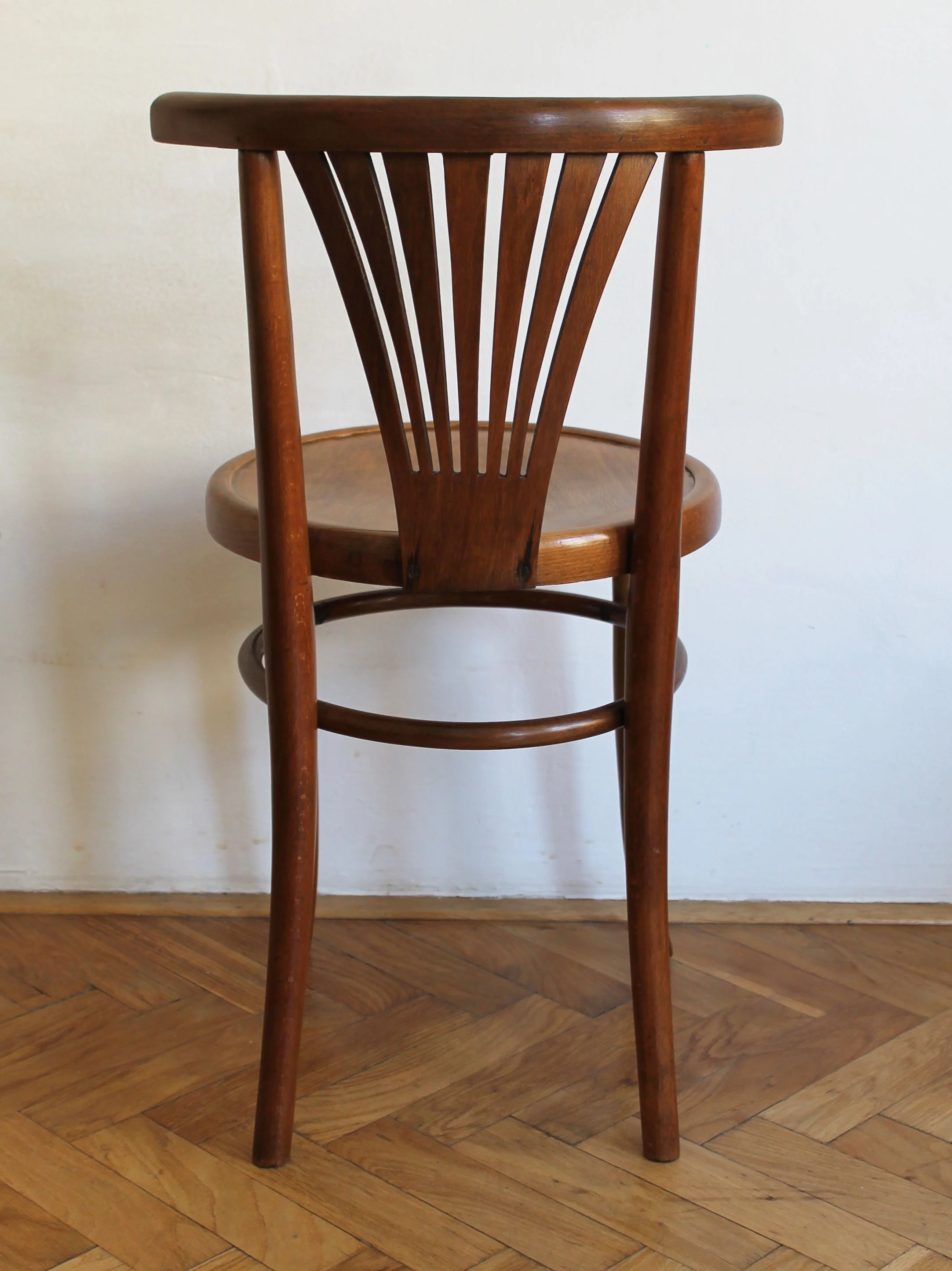 Pair of 1920's dining chairs by Ungvar