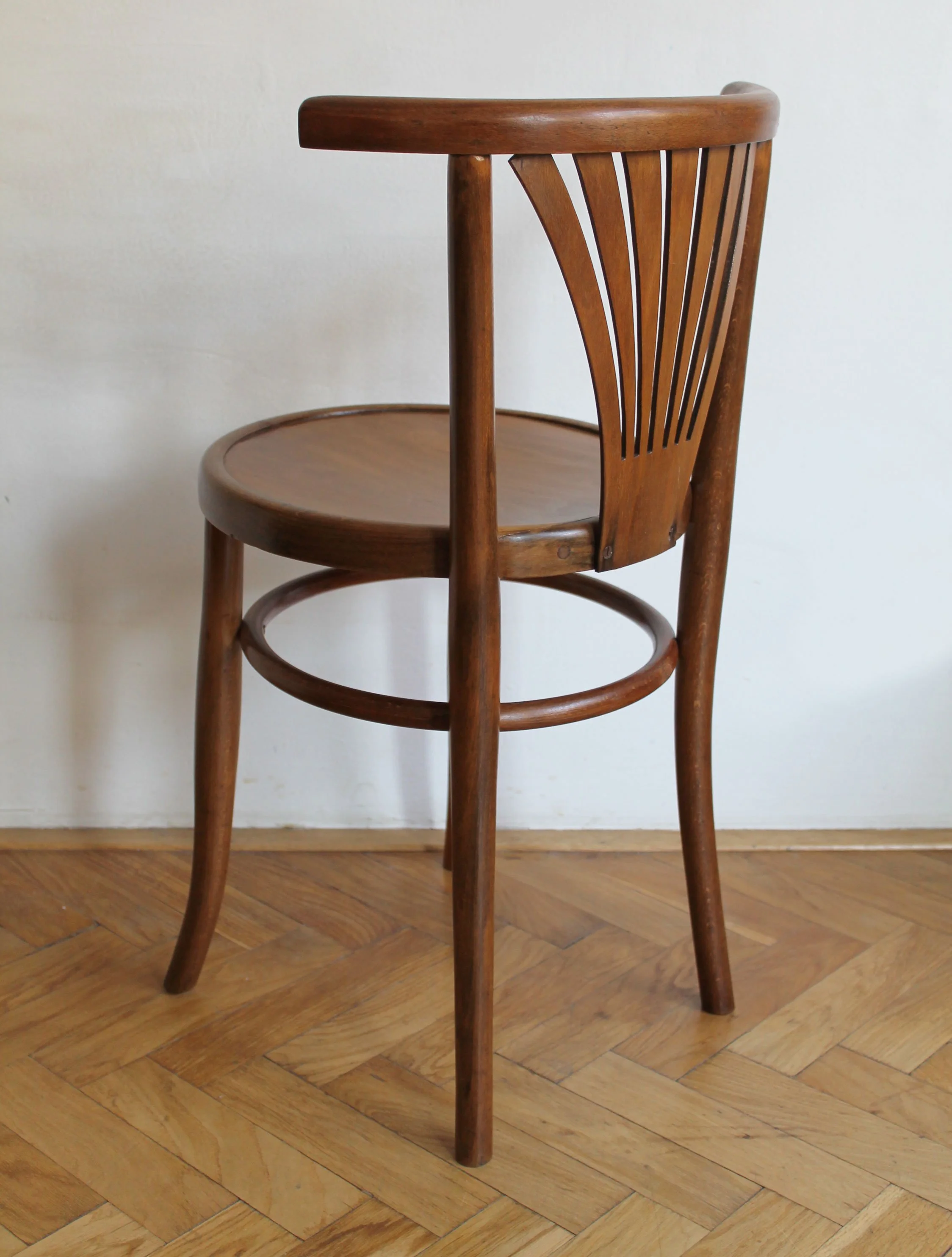 Pair of 1920's dining chairs by Ungvar