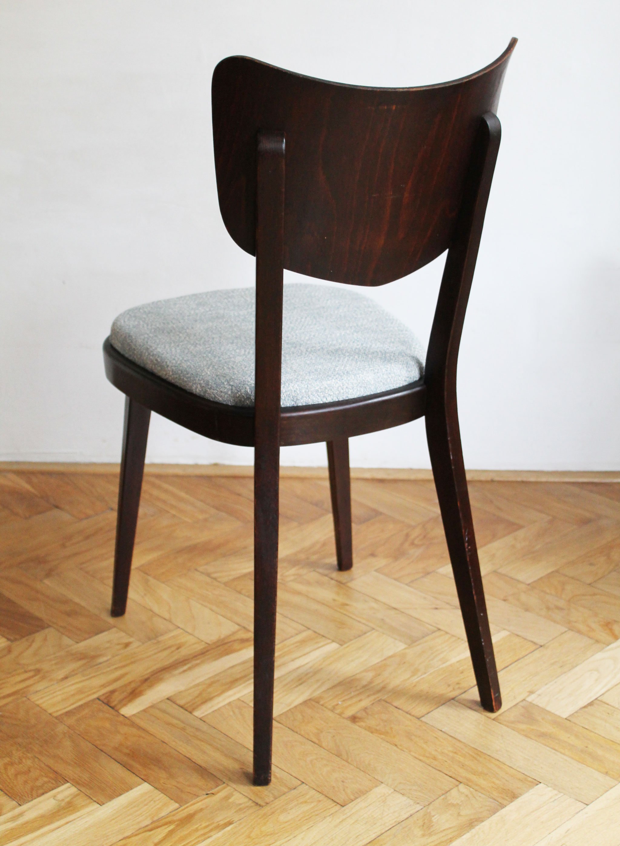 Set of Four 1960's Mid Century Dining Chair by TON (Copy)