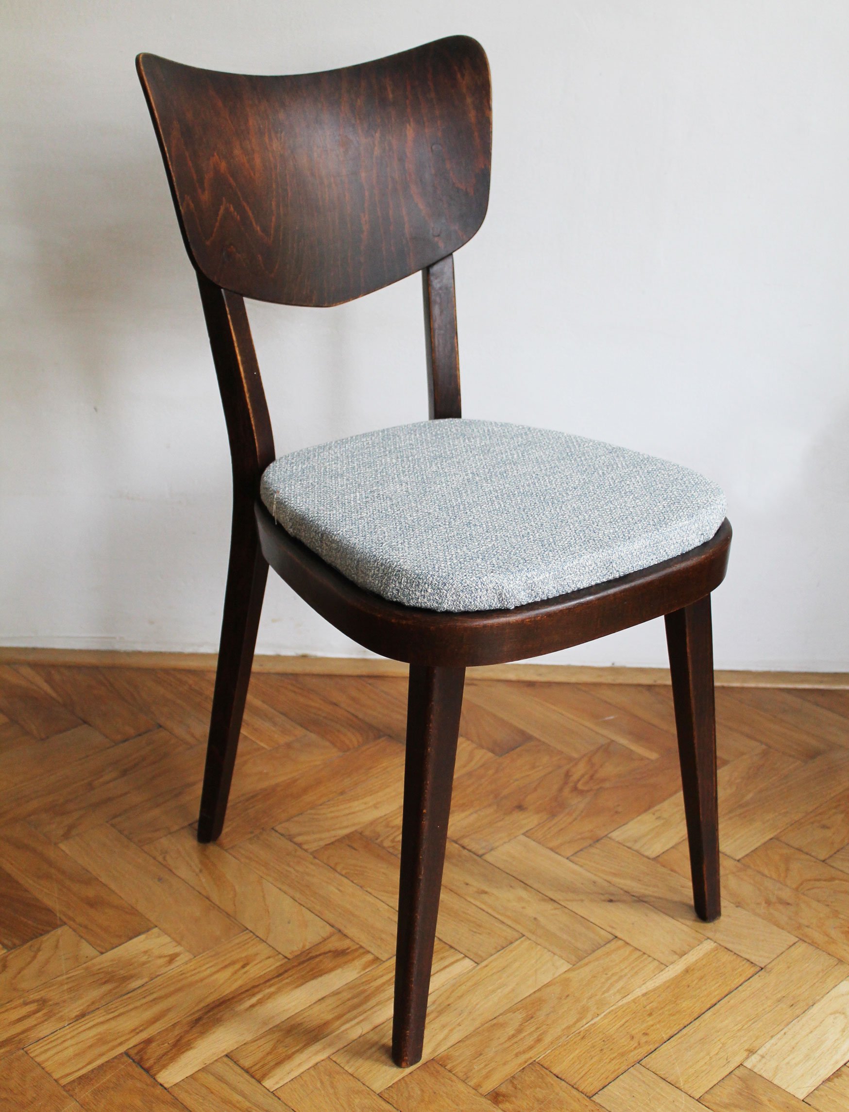 Set of Four 1960's Mid Century Dining Chair by TON (Copy)