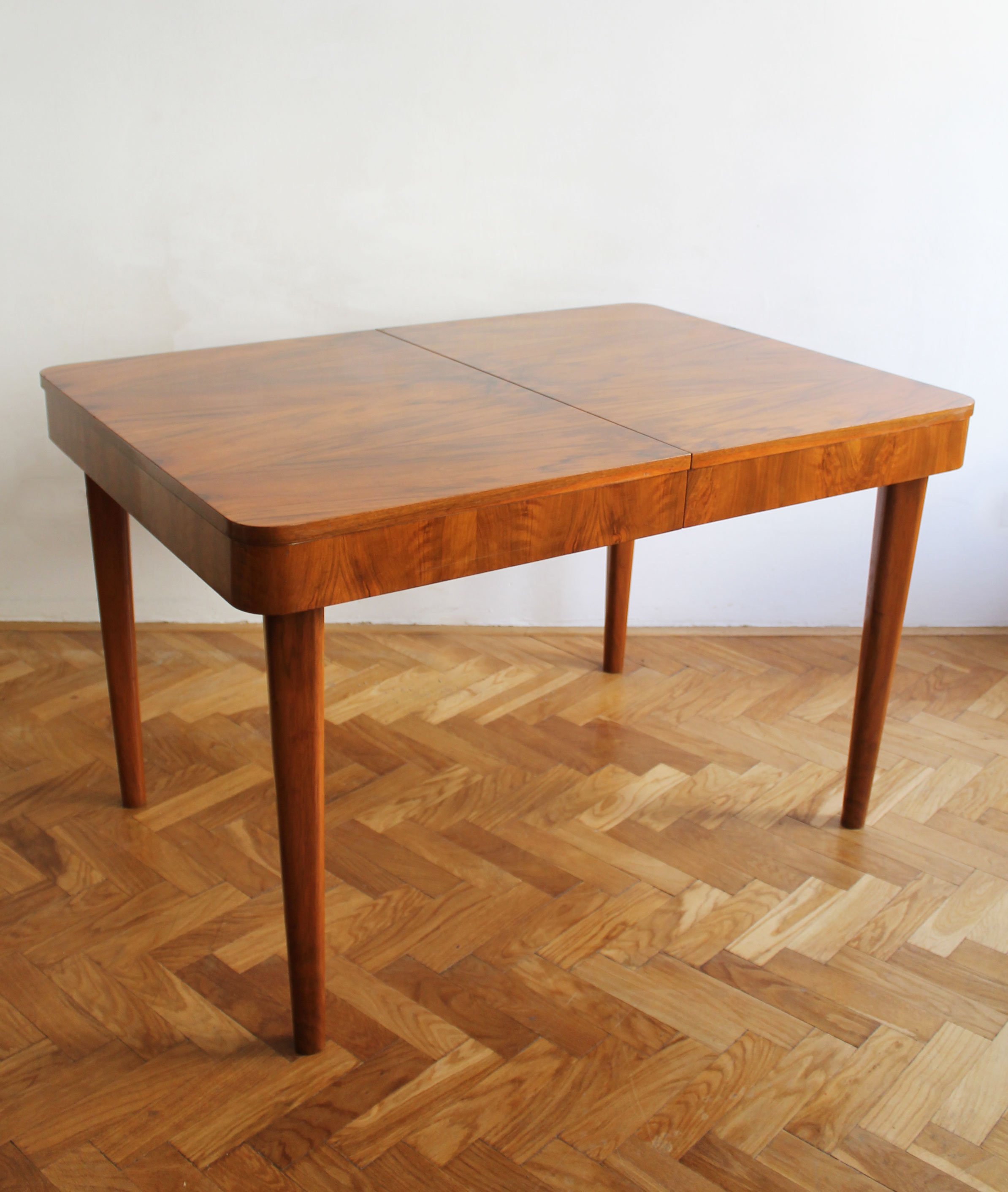 1950's Extendable dining table by Jindrich Halabala for UP Brno (Copy)