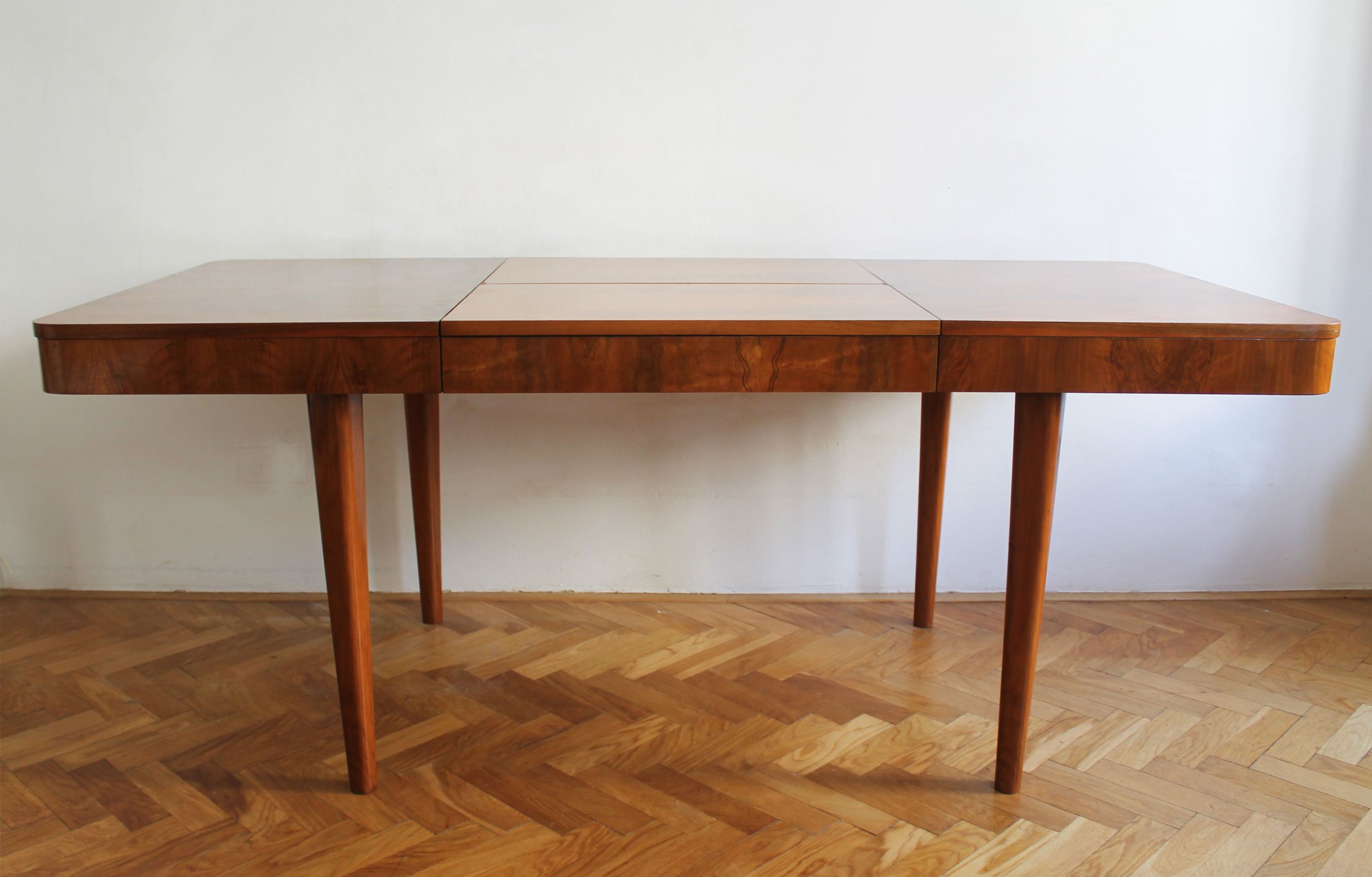 1950's Extendable dining table by Jindrich Halabala for UP Brno (Copy)