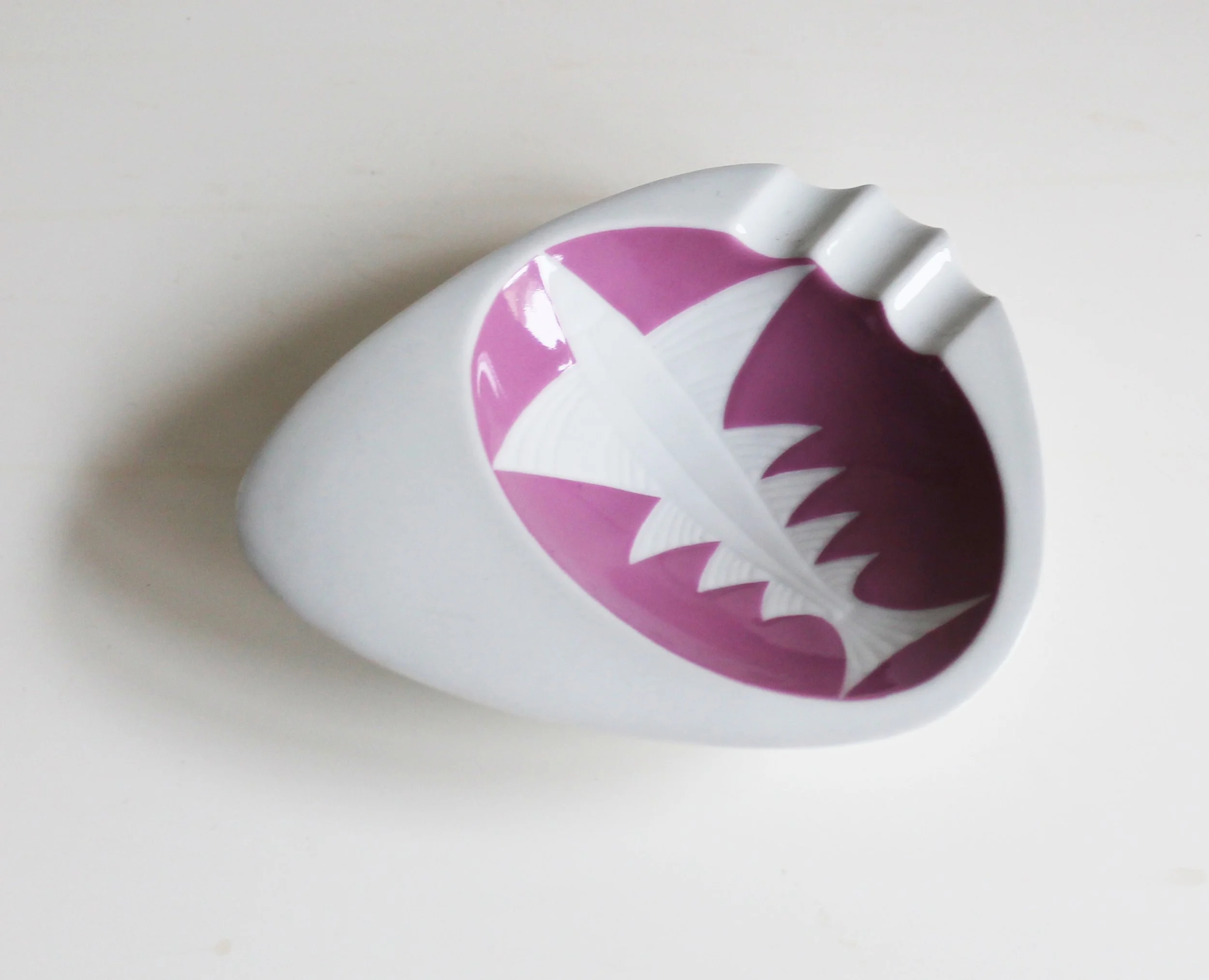 Top view of 1960s Czech ashtray revealing sculptural form.jpg