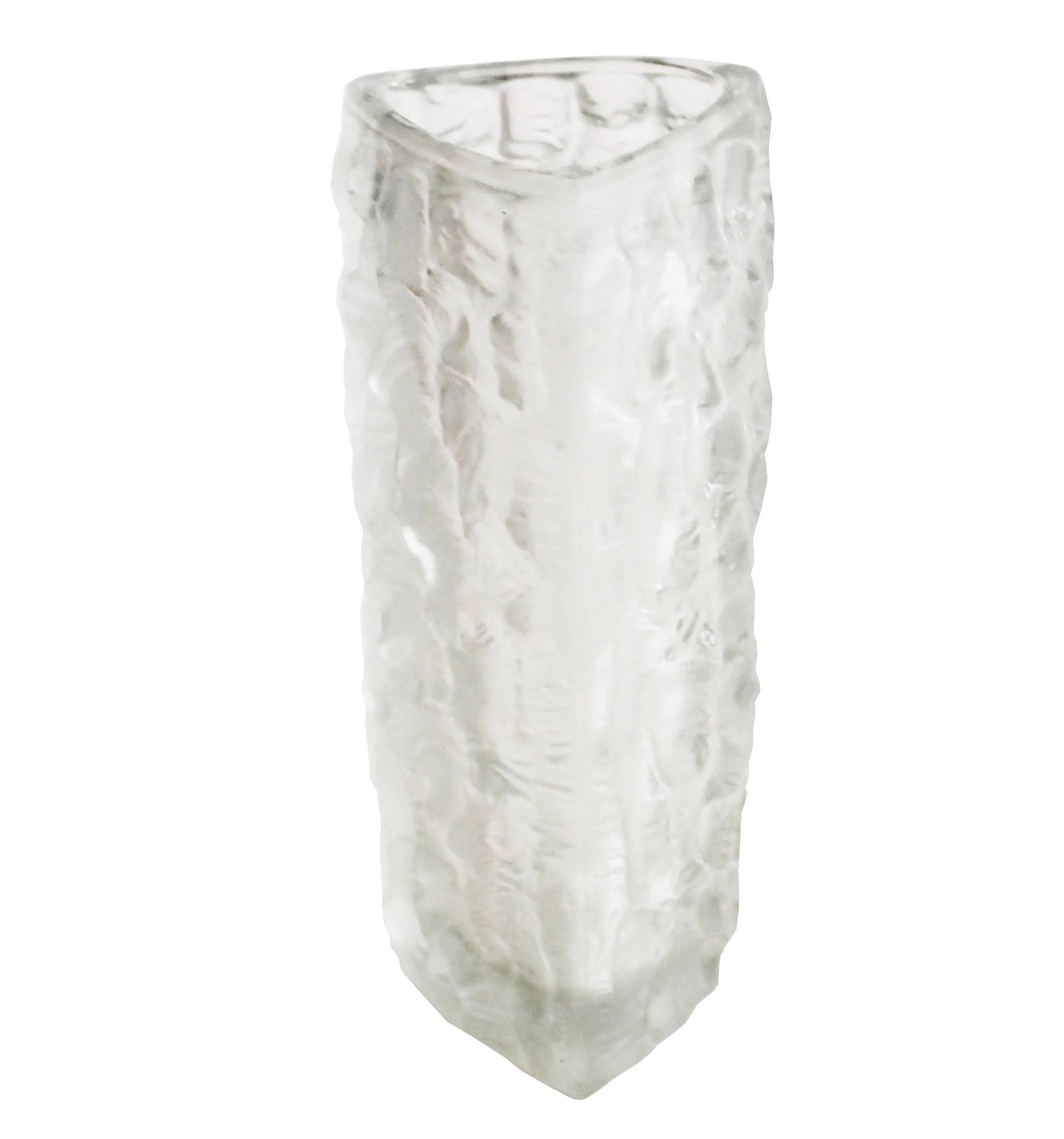 1960's Flower Vase by Vladislav Urban for Rosice Glasswork