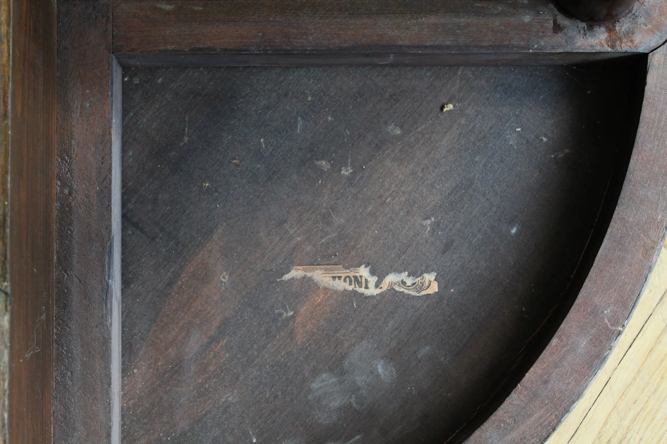 elegant modernist side table vintage czech furniture.jpg