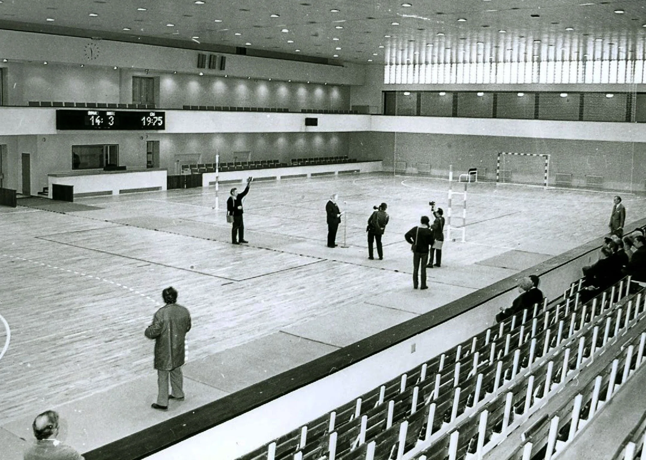 Opening ceremony of Vodova sport hall