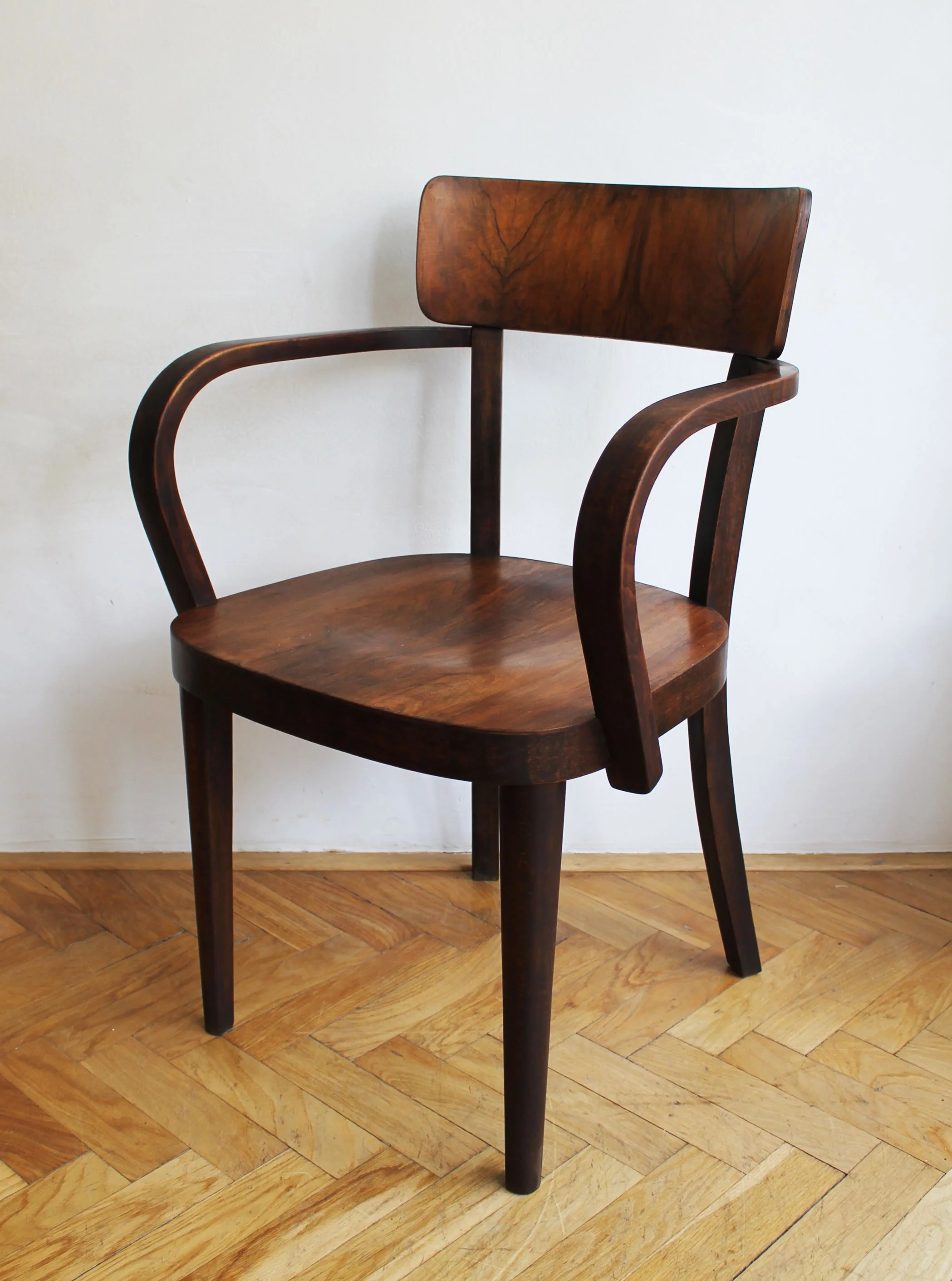 Backrest detail of vintage Czech bentwood chair.jpg