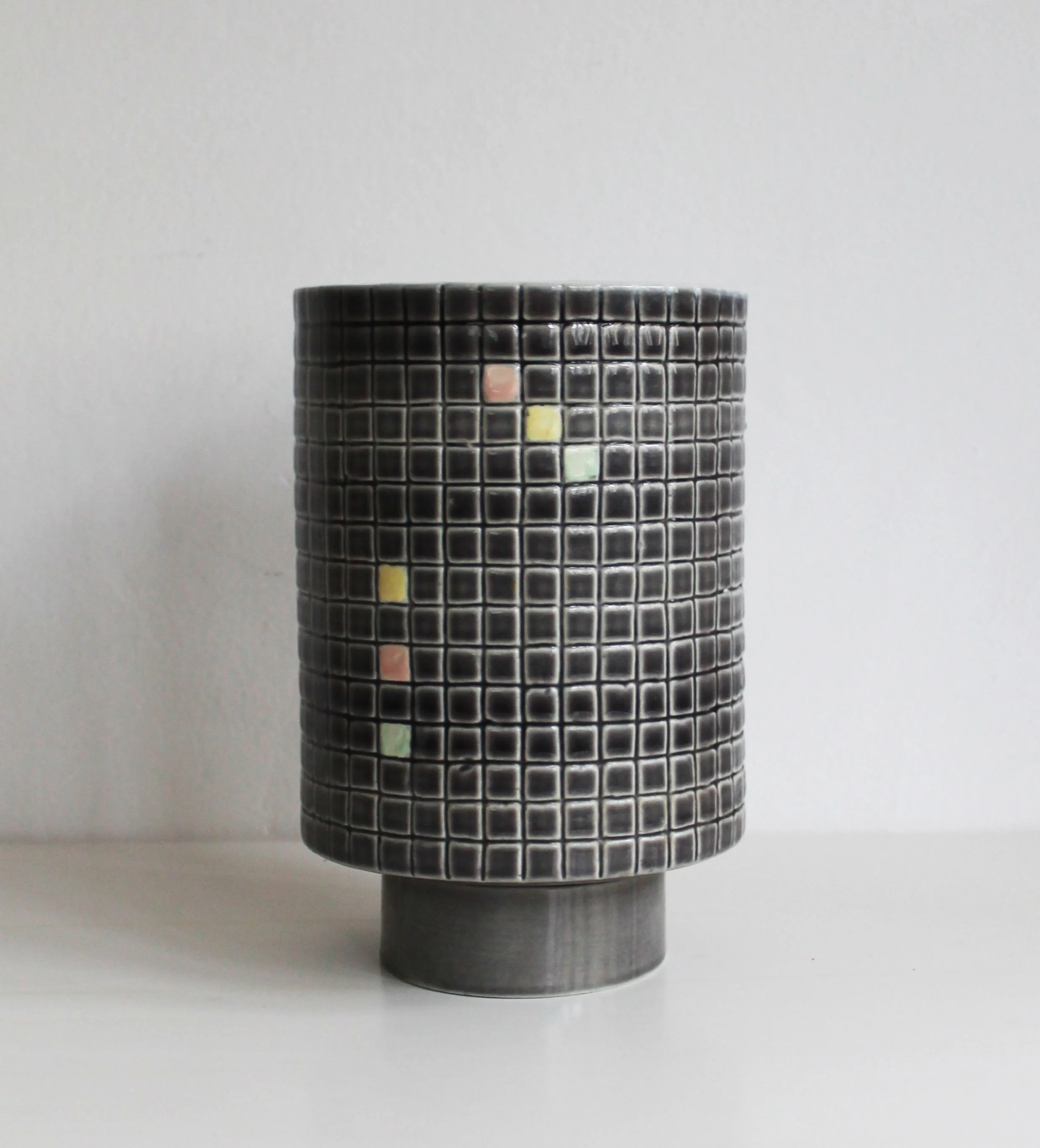 Vintage Czechoslovakia ceramic vase.jpg