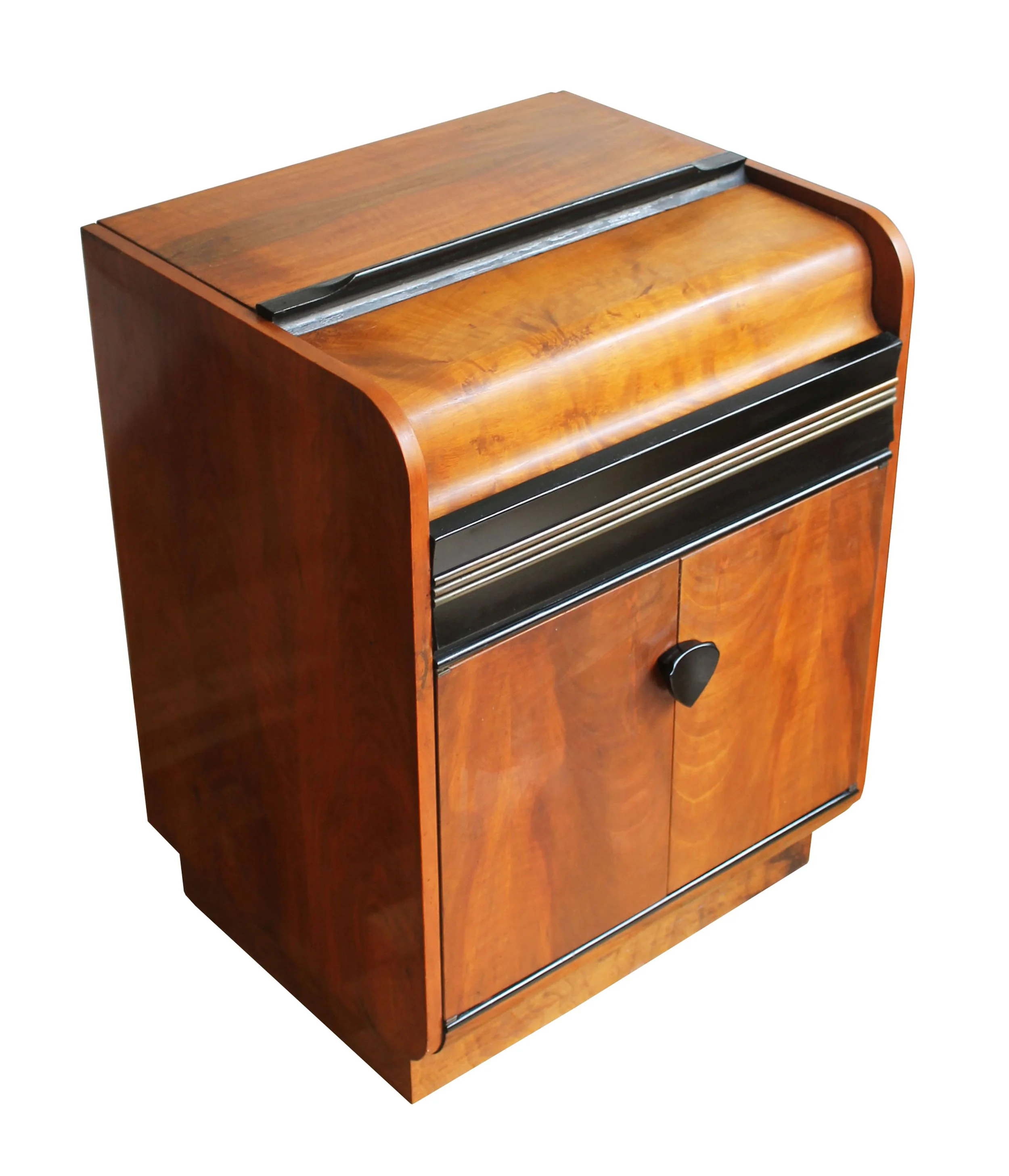 1957 mid century walnut record cabinet with sliding doors.jpg