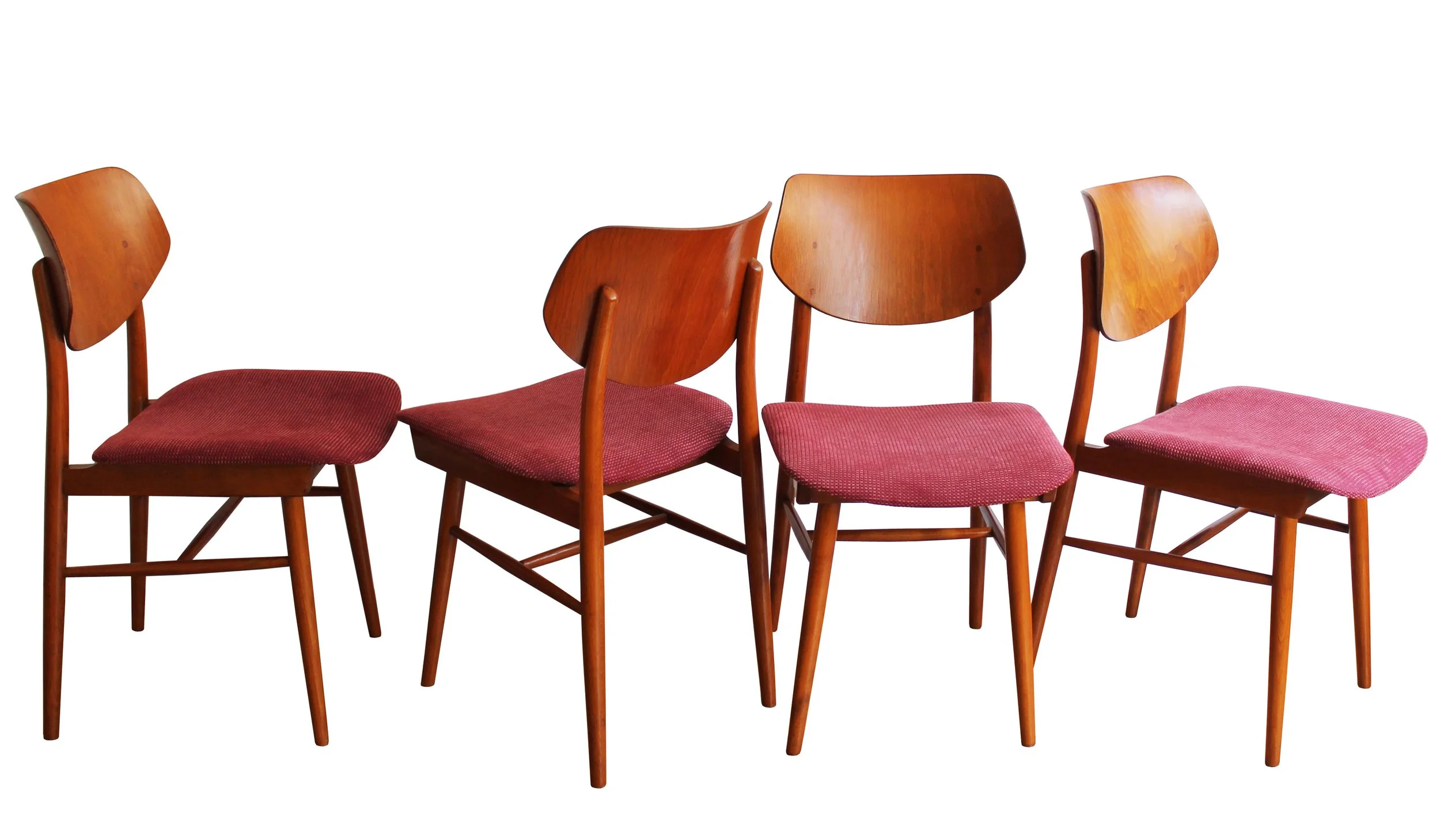Czech dining chairs by Suman for Ton
