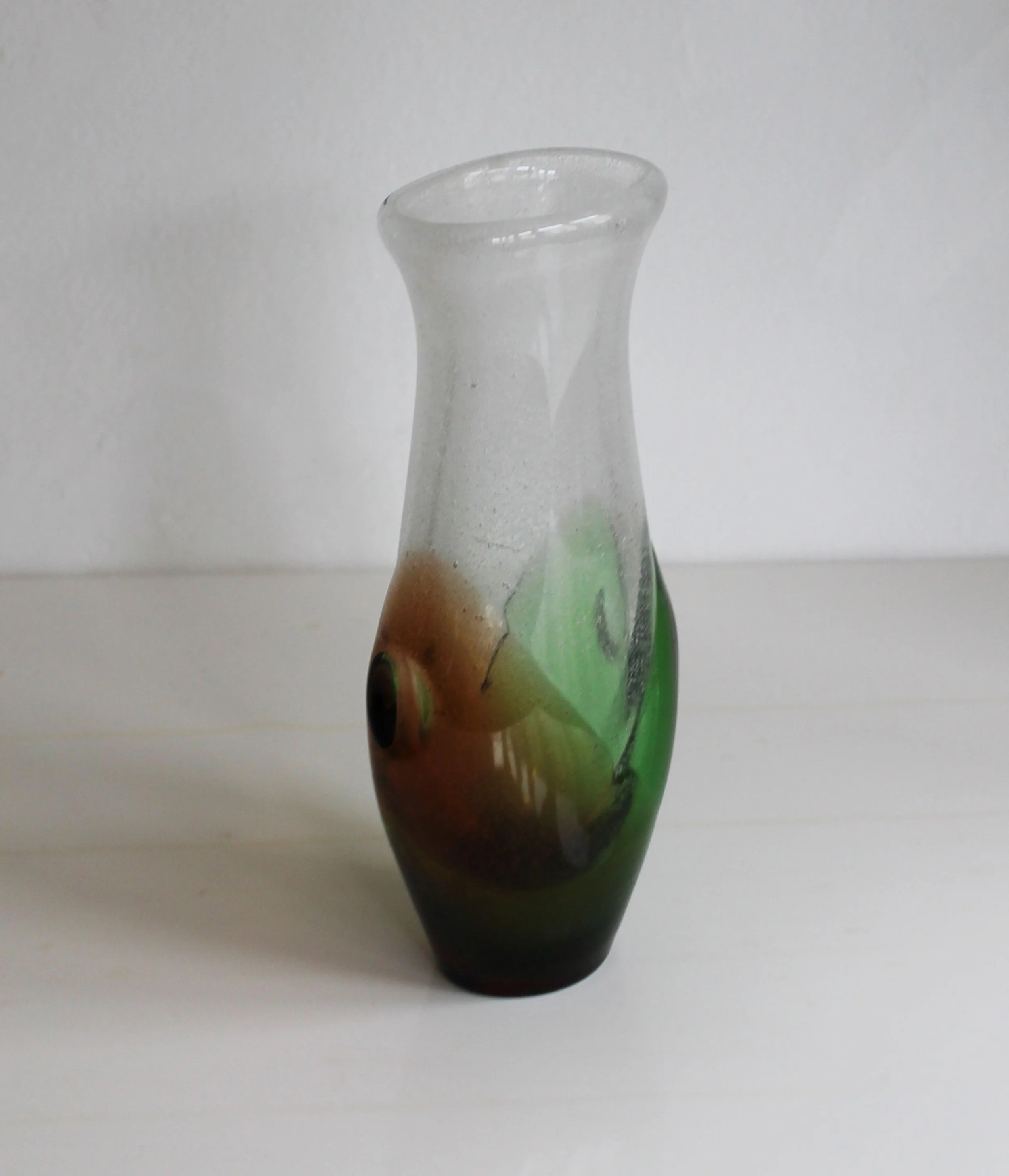 Collectible art glass vase from designer Frantisek Spinar.jpg