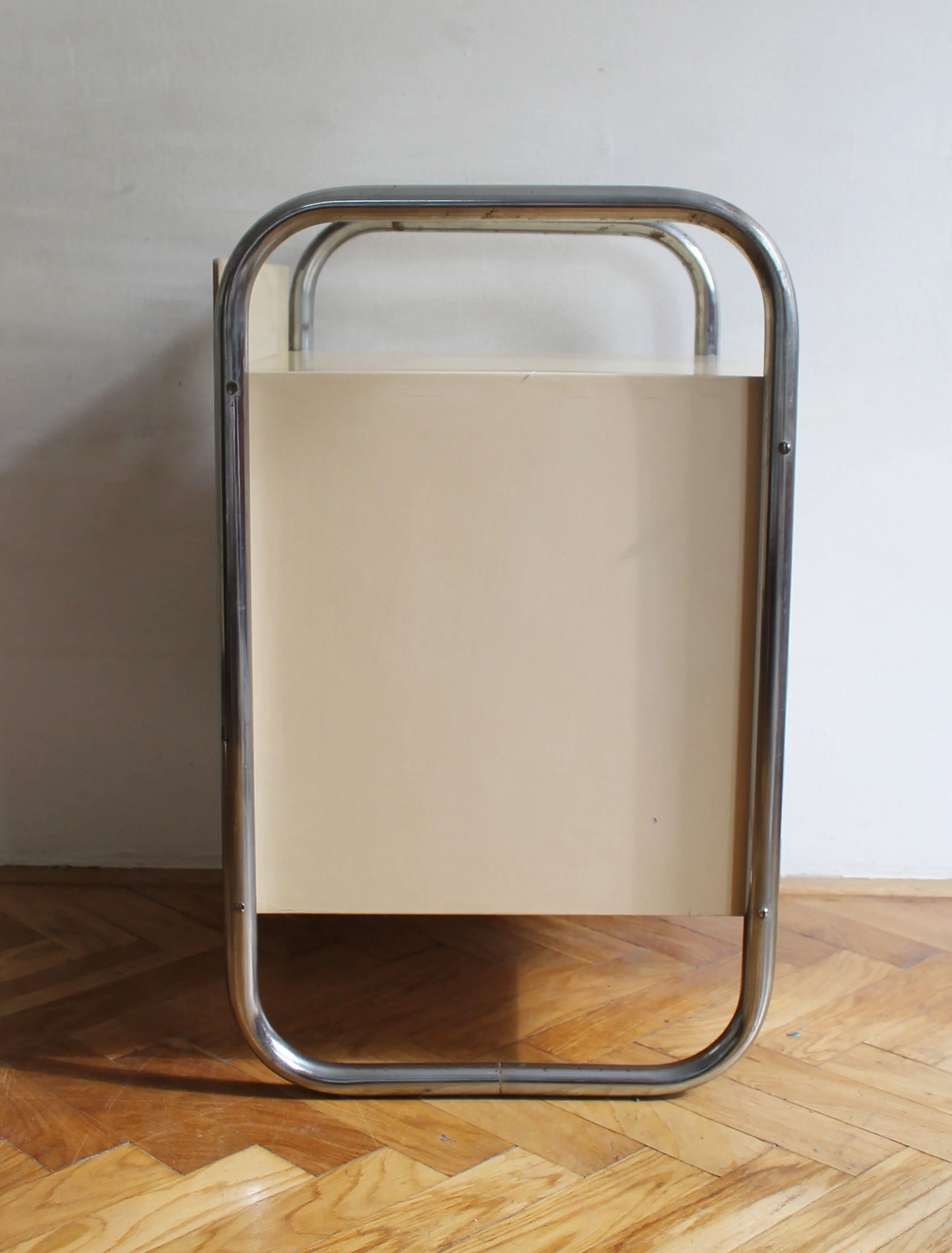 Pair of 1940's Modernist Bedside Tables by Slezak (Copy)