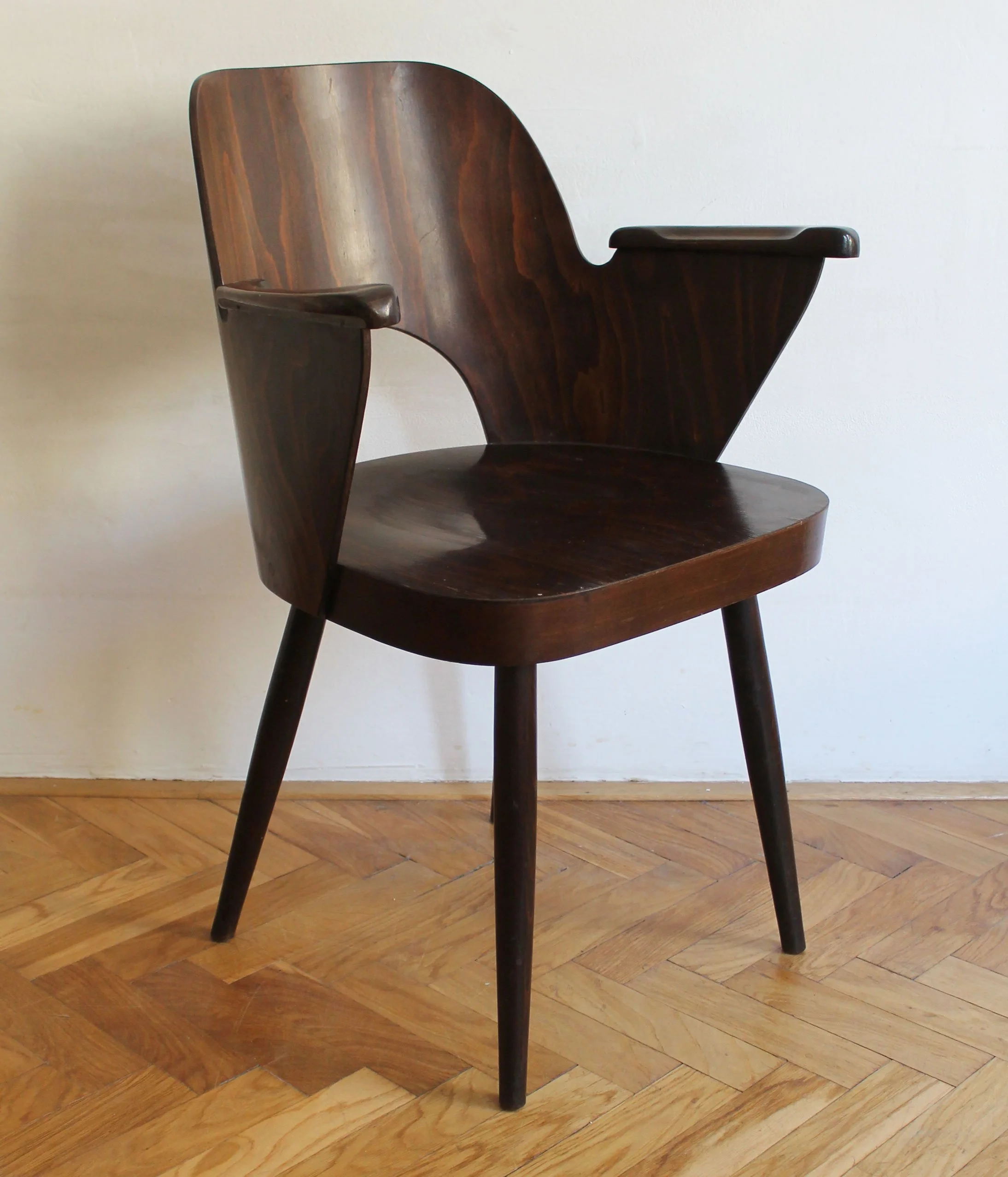 Mid Century Dining chair n.1515 by Oswald Haerdtl for TON Company (Copy)