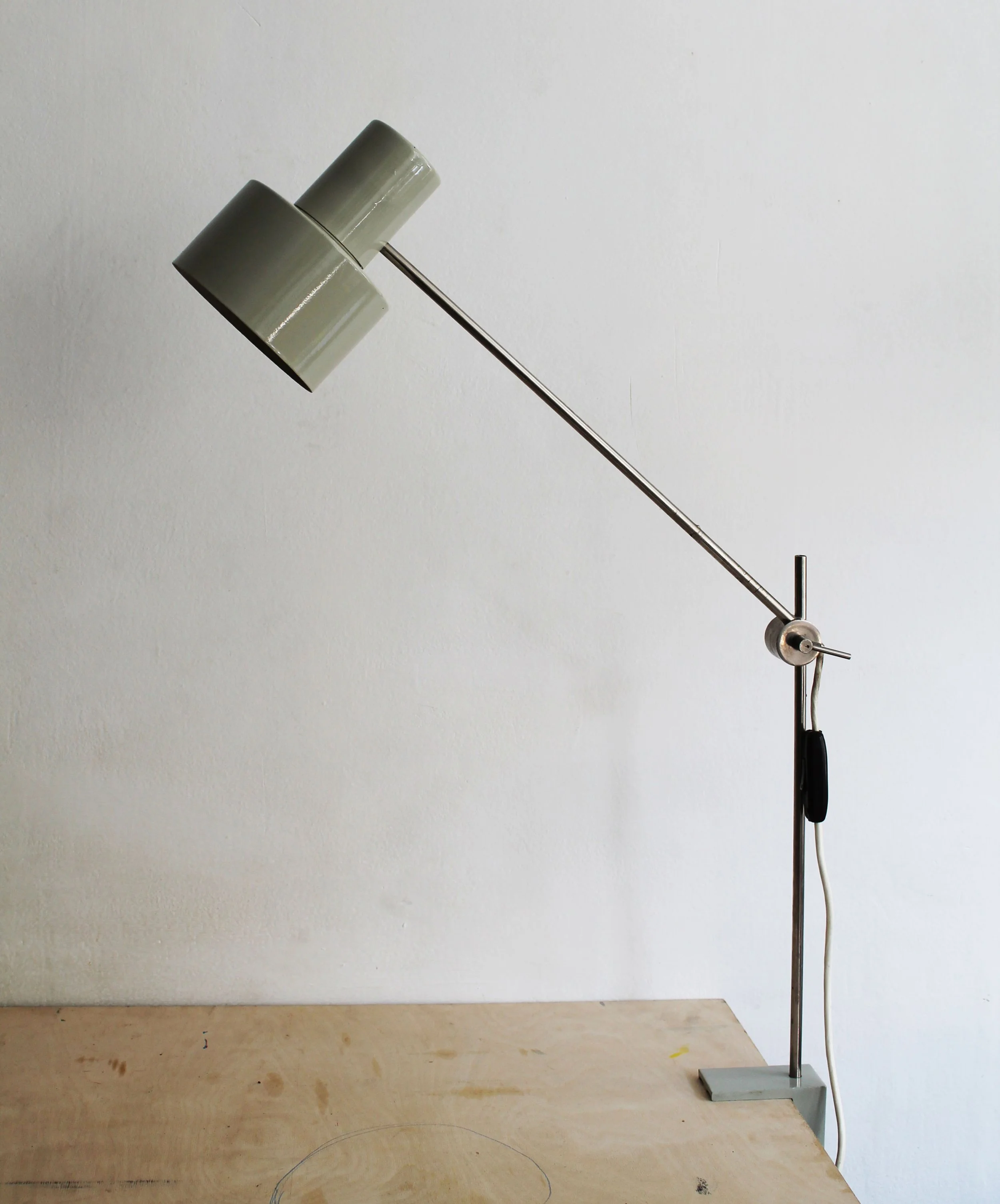 mid century industrial desk lamp czechoslovakia.jpg