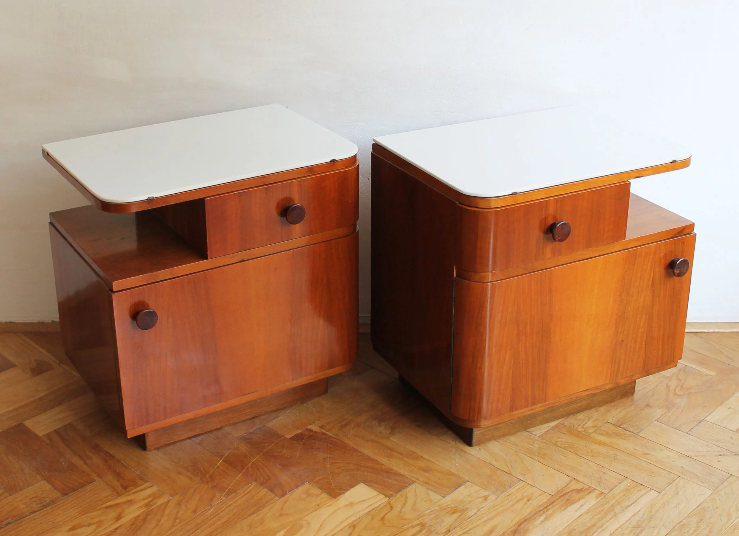 vintage maple bedside tables from 1950s Czechoslovakia.jpg