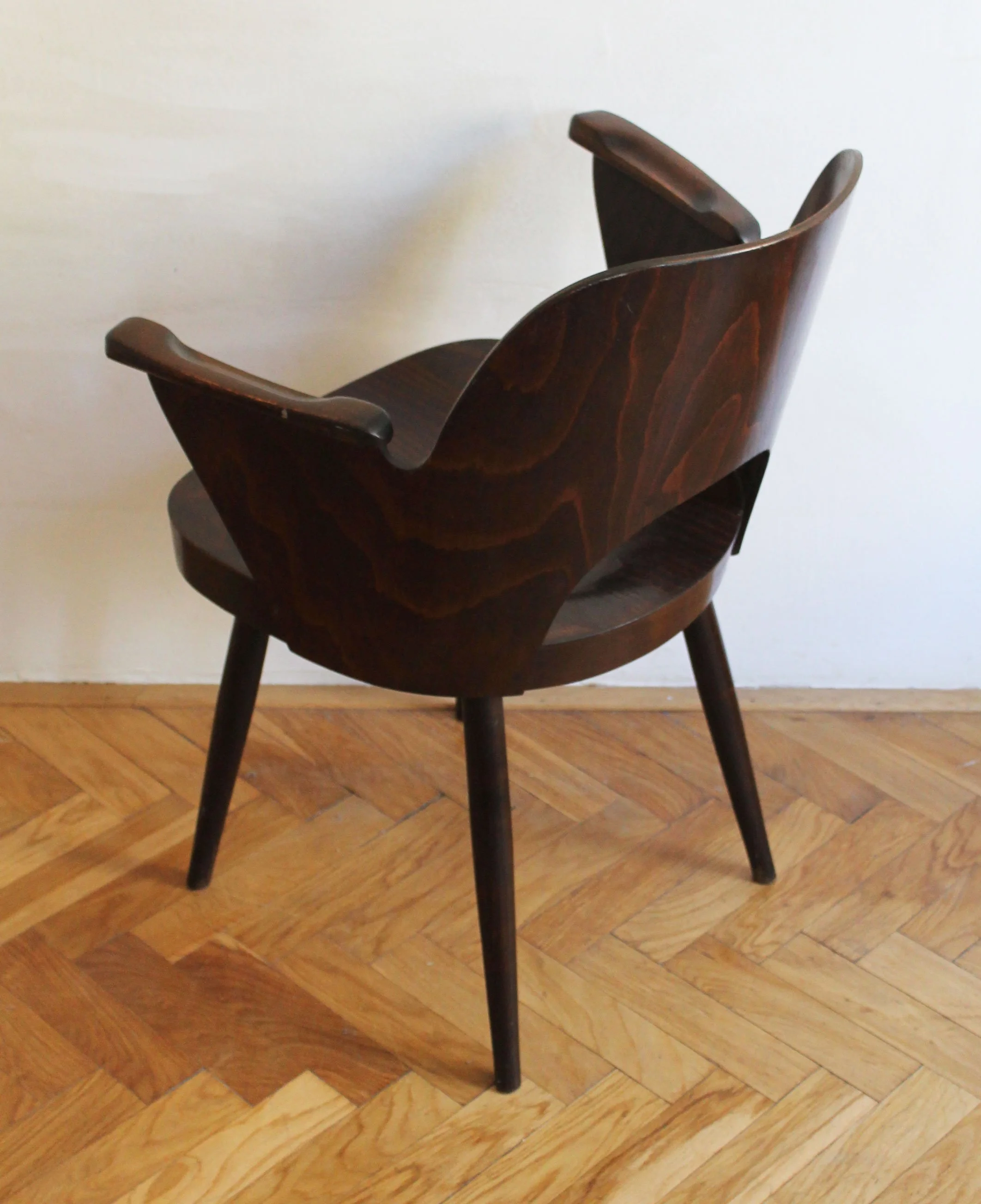 Mid Century Dining chair n.1515 by Oswald Haerdtl for TON Company (Copy)
