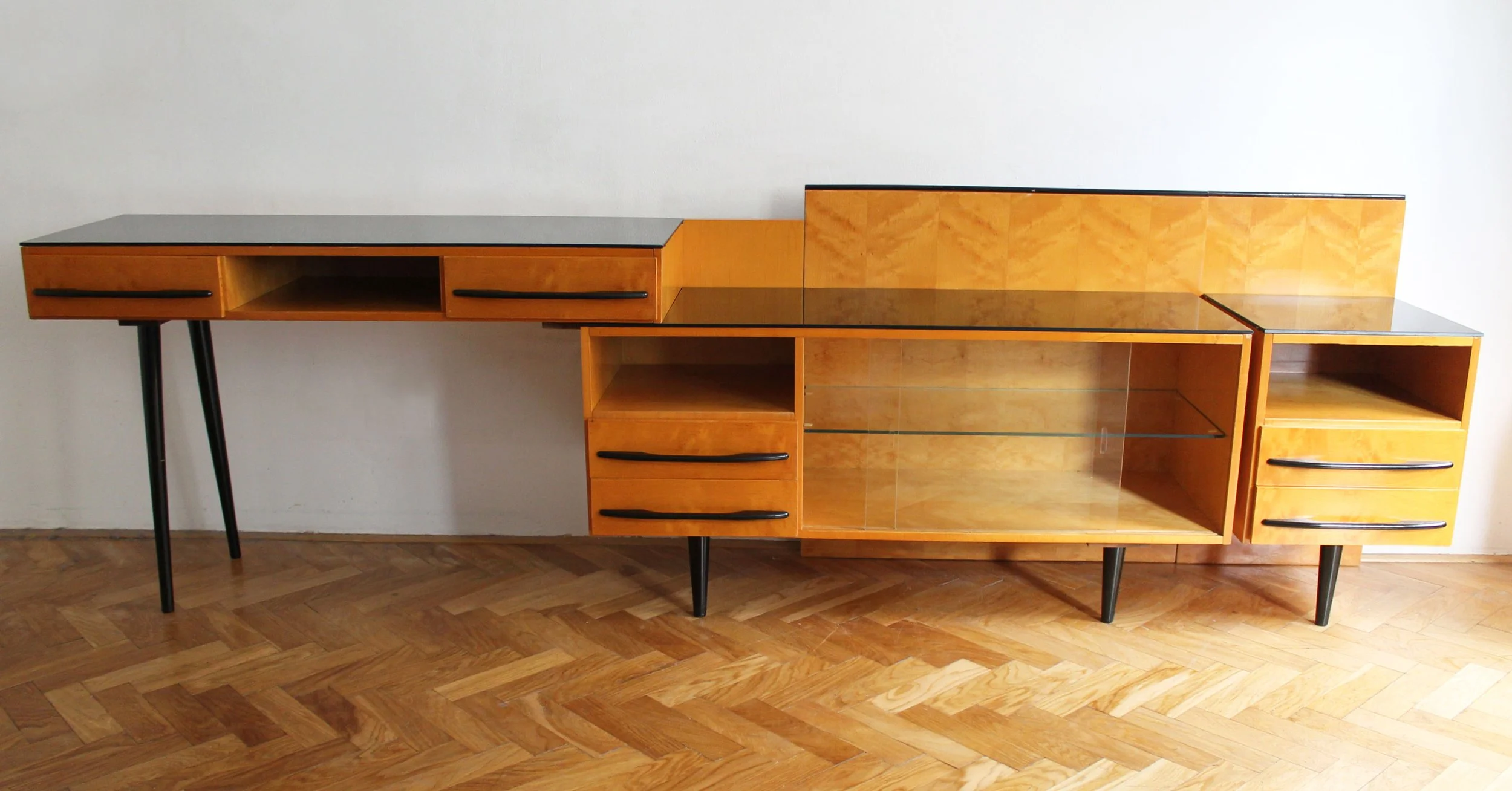 1960's Mid Century Modular Set by Mojmir Pozar for UP Zavody (Copy)