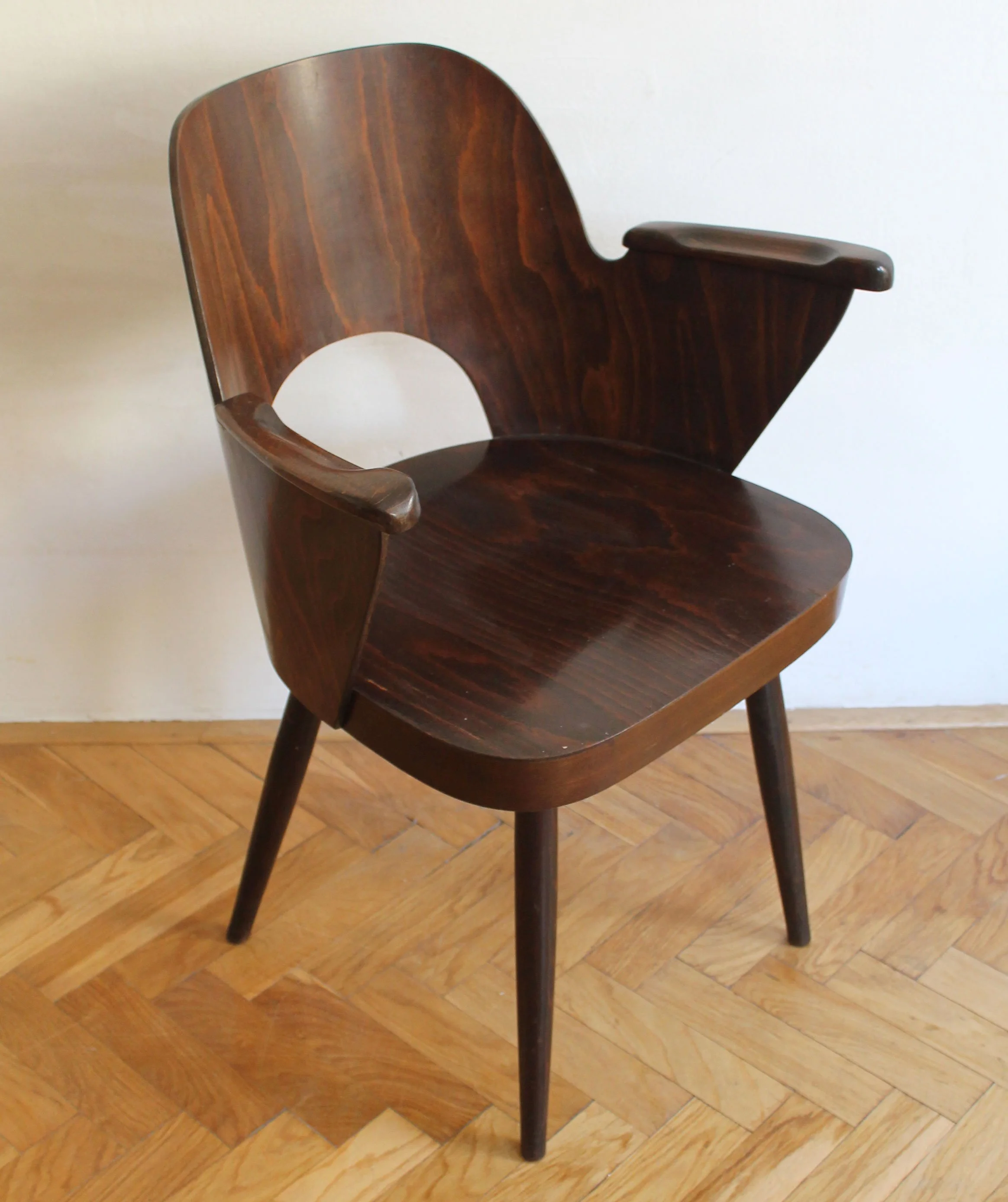 Mid Century Dining chair n.1515 by Oswald Haerdtl for TON Company (Copy)
