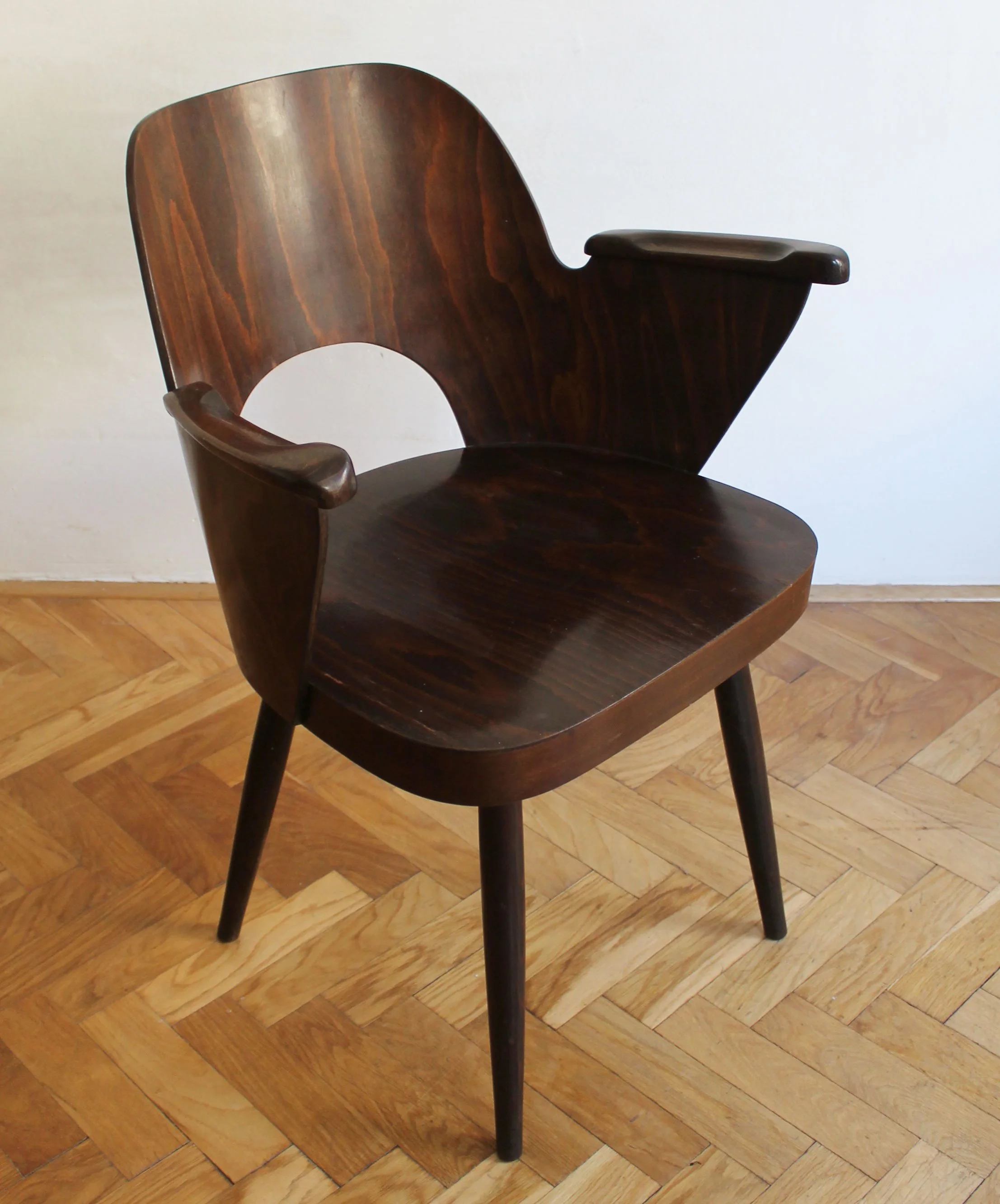 Mid Century Dining chair n.1515 by Oswald Haerdtl for TON Company (Copy)