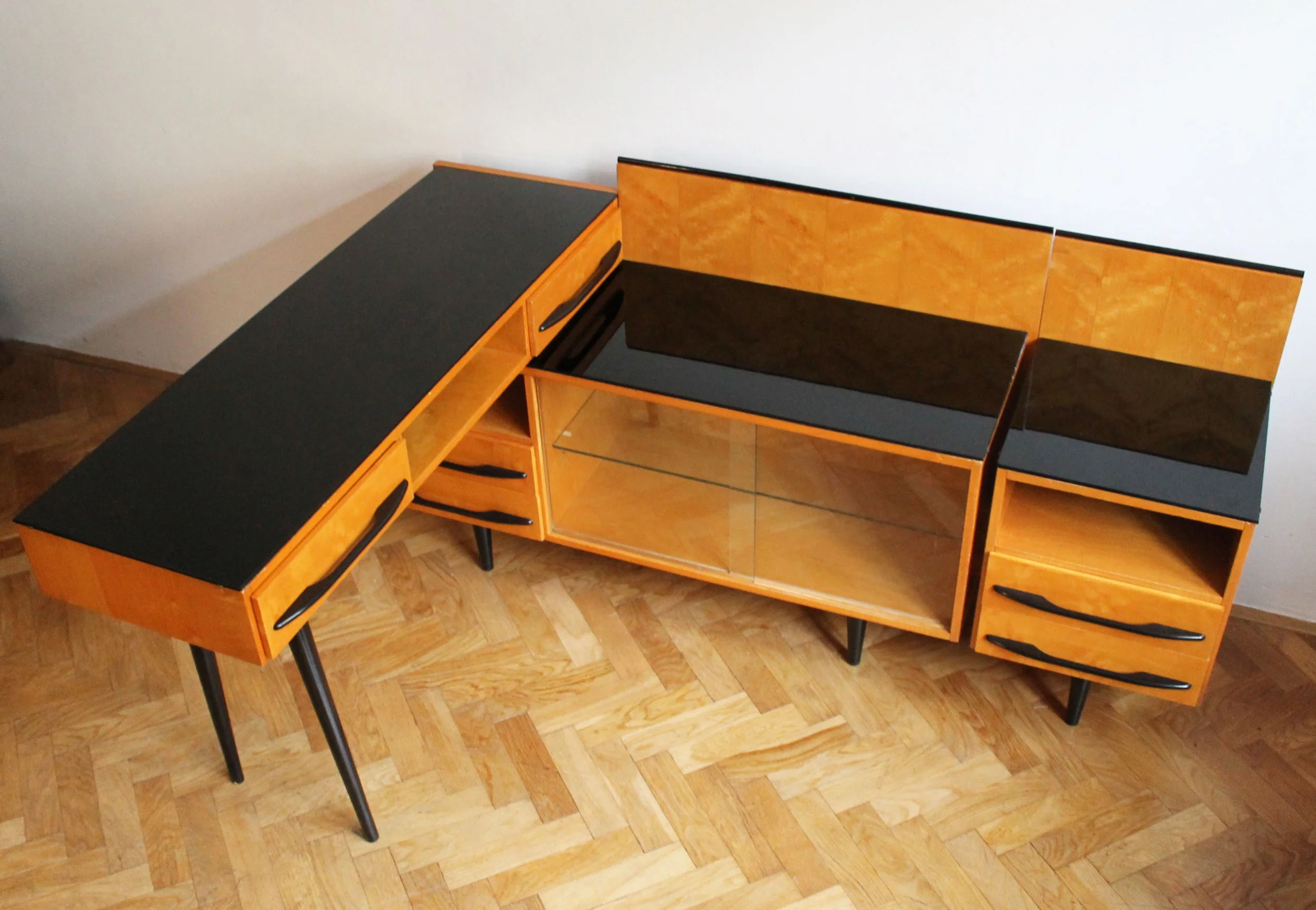 1960's Mid Century Modular Set by Mojmir Pozar for UP Zavody (Copy)
