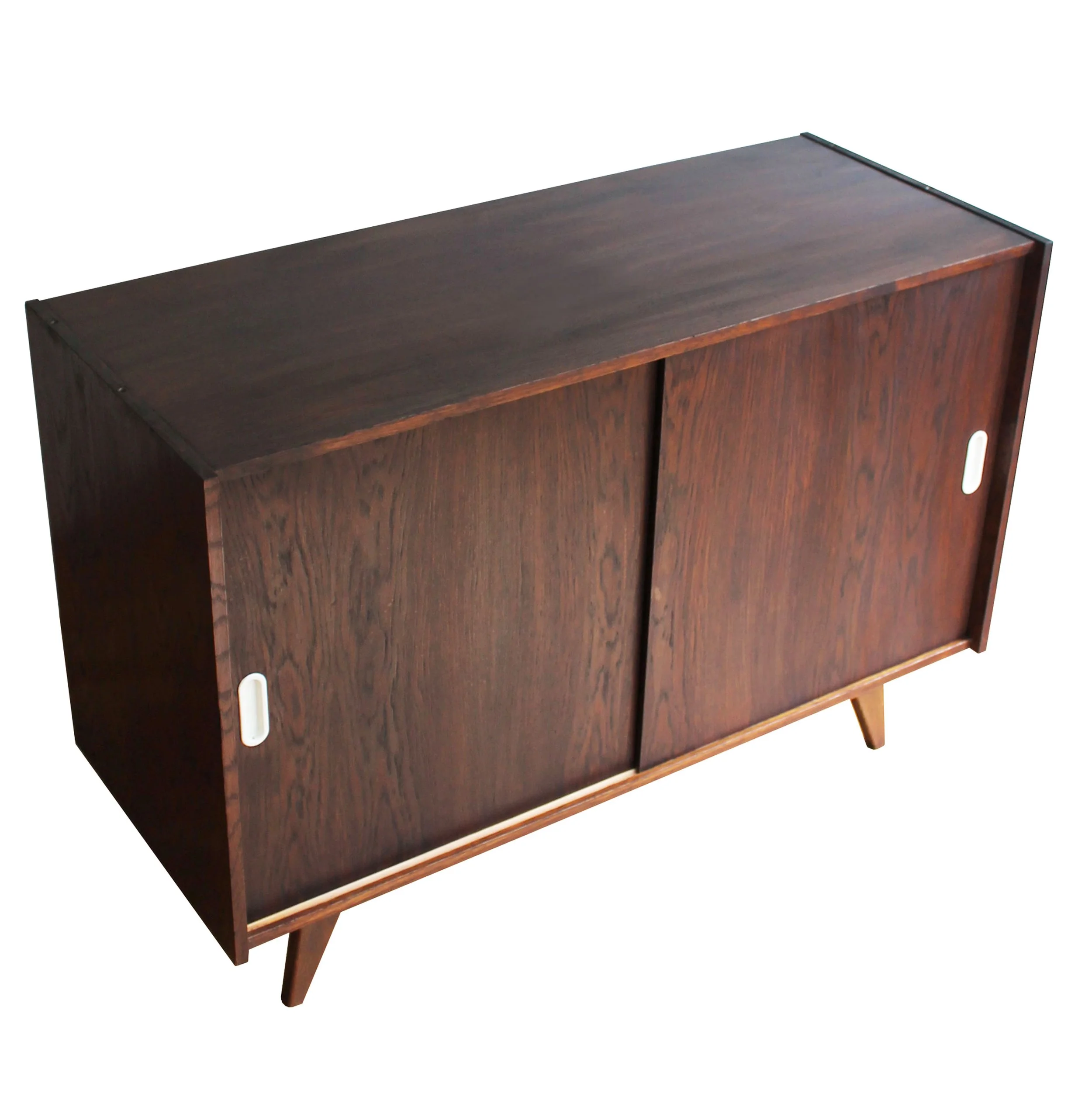 Rare Jiří Jiroutek U-450 sideboard in oak veneer, front view.jpg