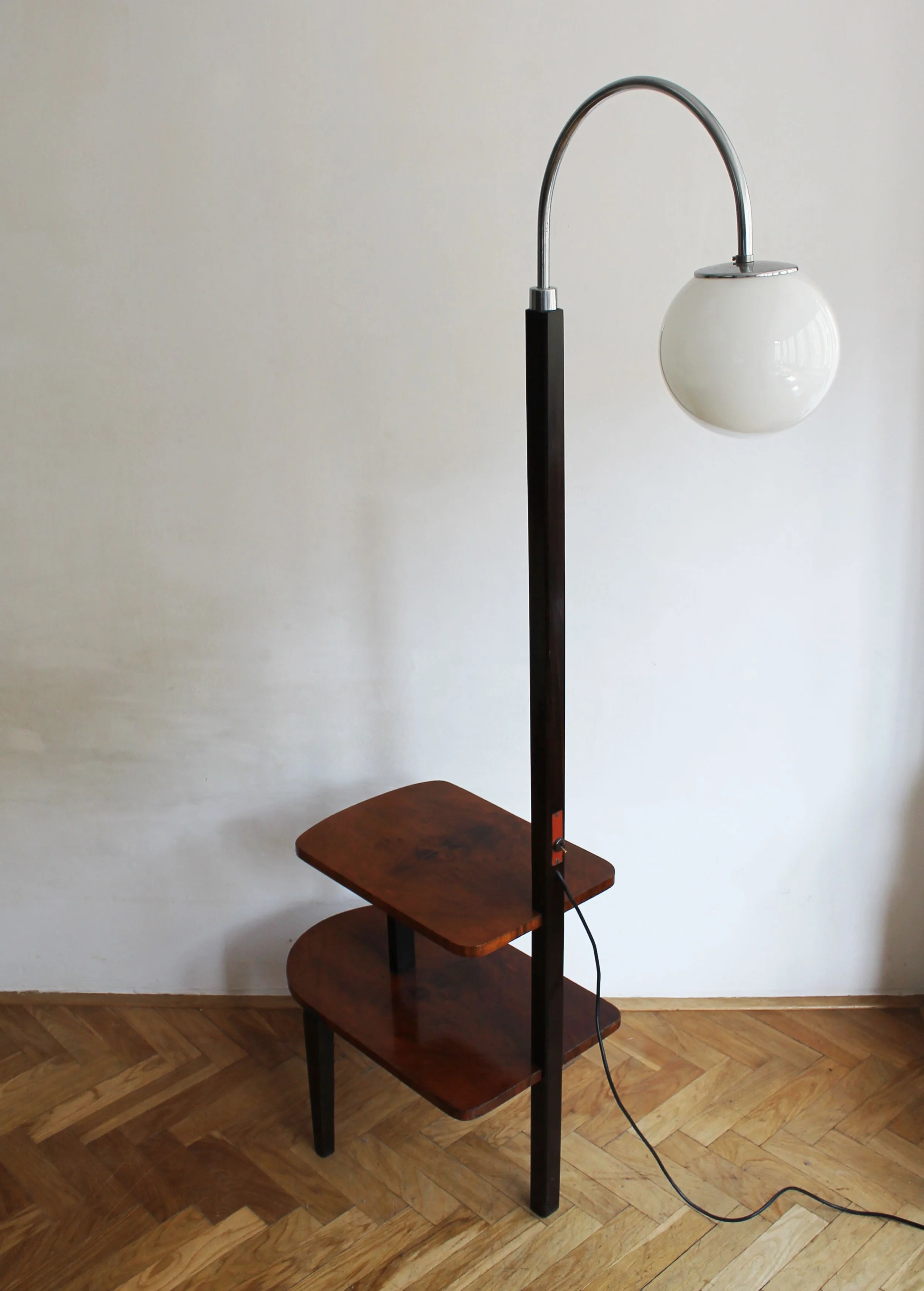 Authentic 1950s Czech modernist lighting design with shelves.jpg