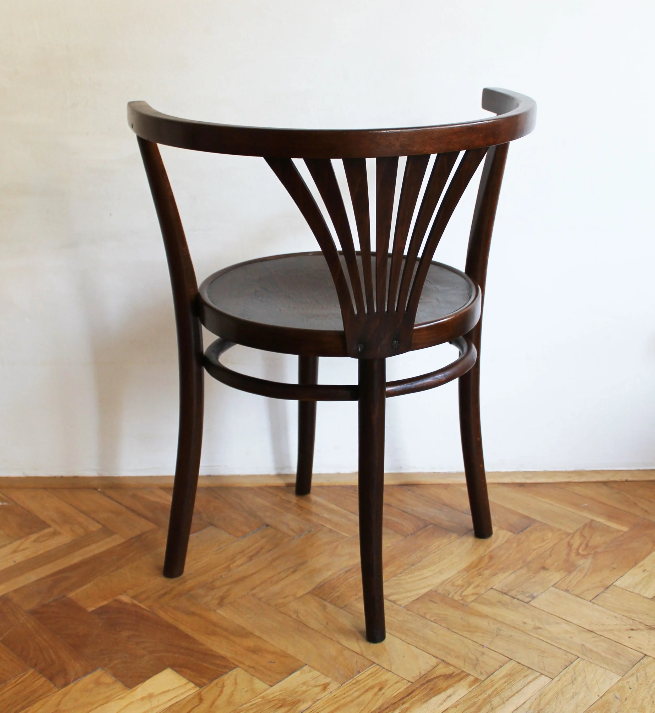 Classic bentwood dining chair, Thonet Model 28 variation made in Czechoslovakia.jpg