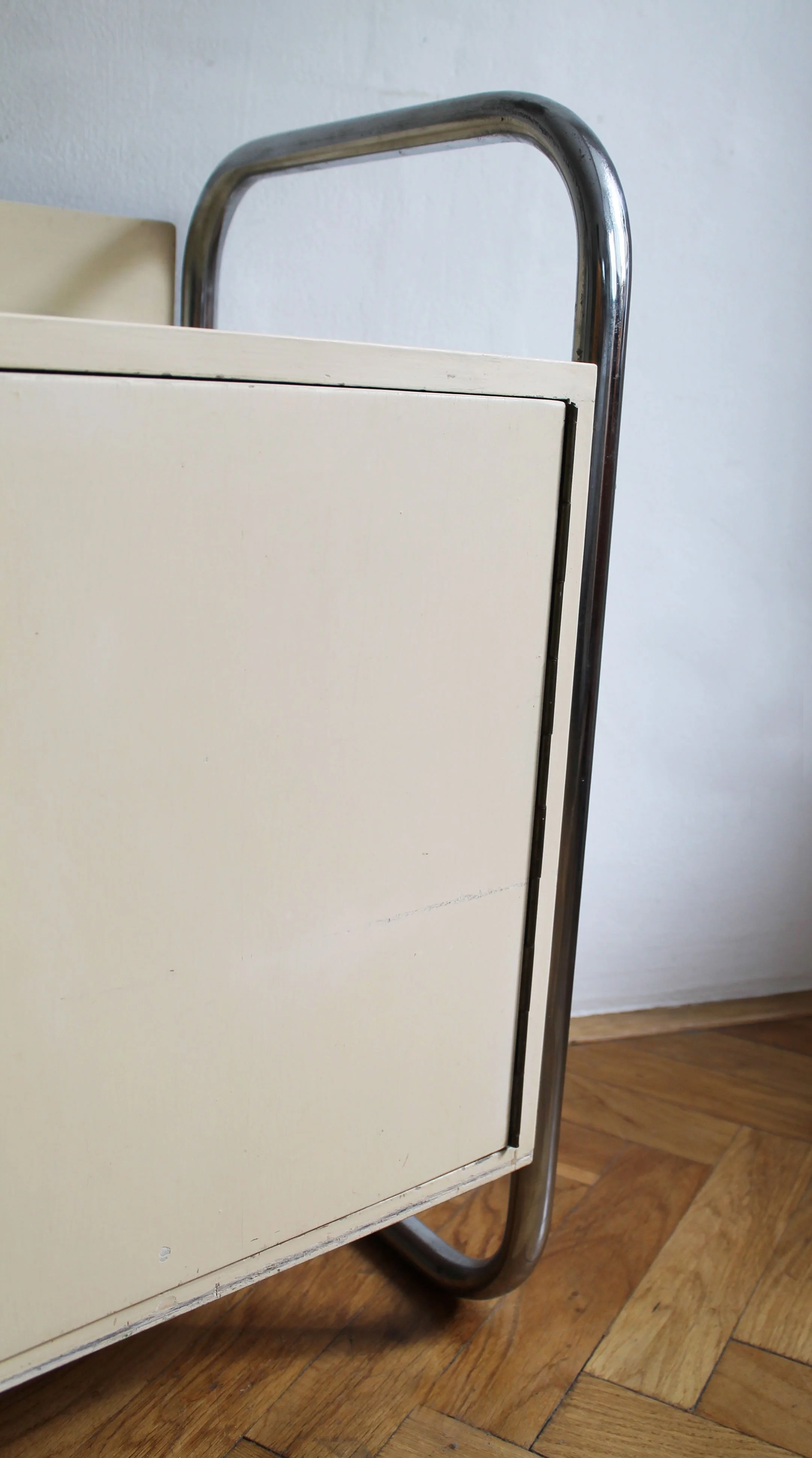 Pair of 1940's Modernist Bedside Tables by Slezak (Copy)