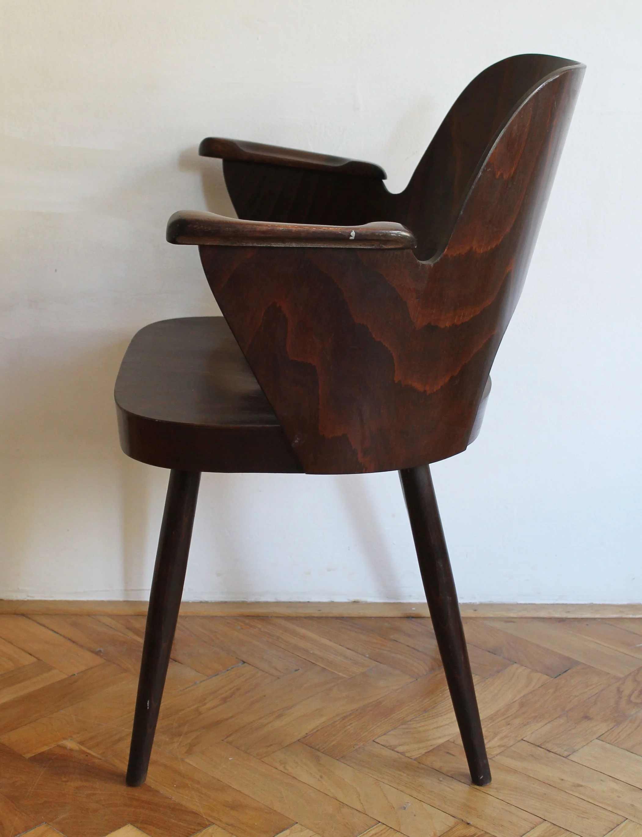 Mid Century Dining chair n.1515 by Oswald Haerdtl for TON Company (Copy)