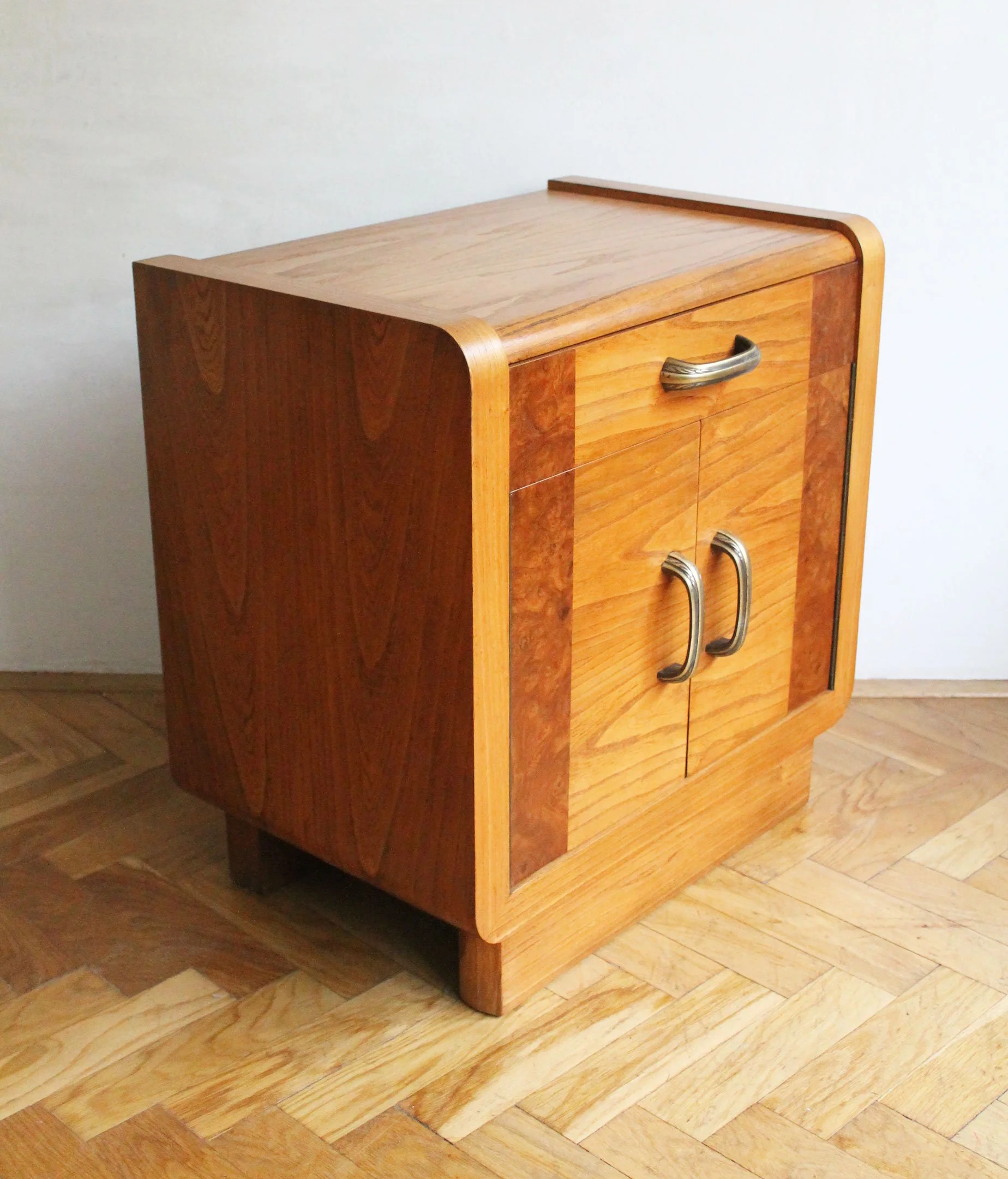 Classic Art Deco ash wood nightstand set.jpg