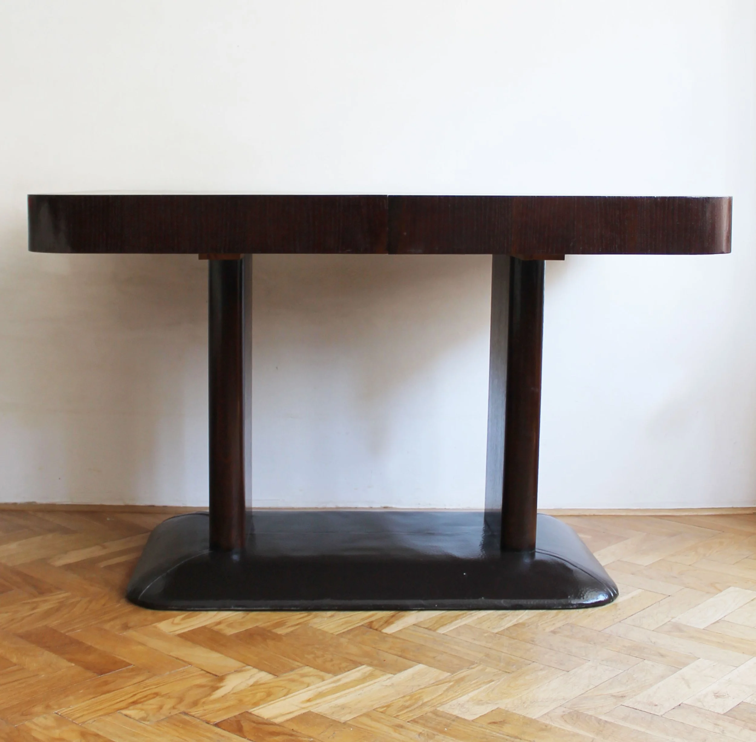 1940s Czech modernist dining table side view.jpg