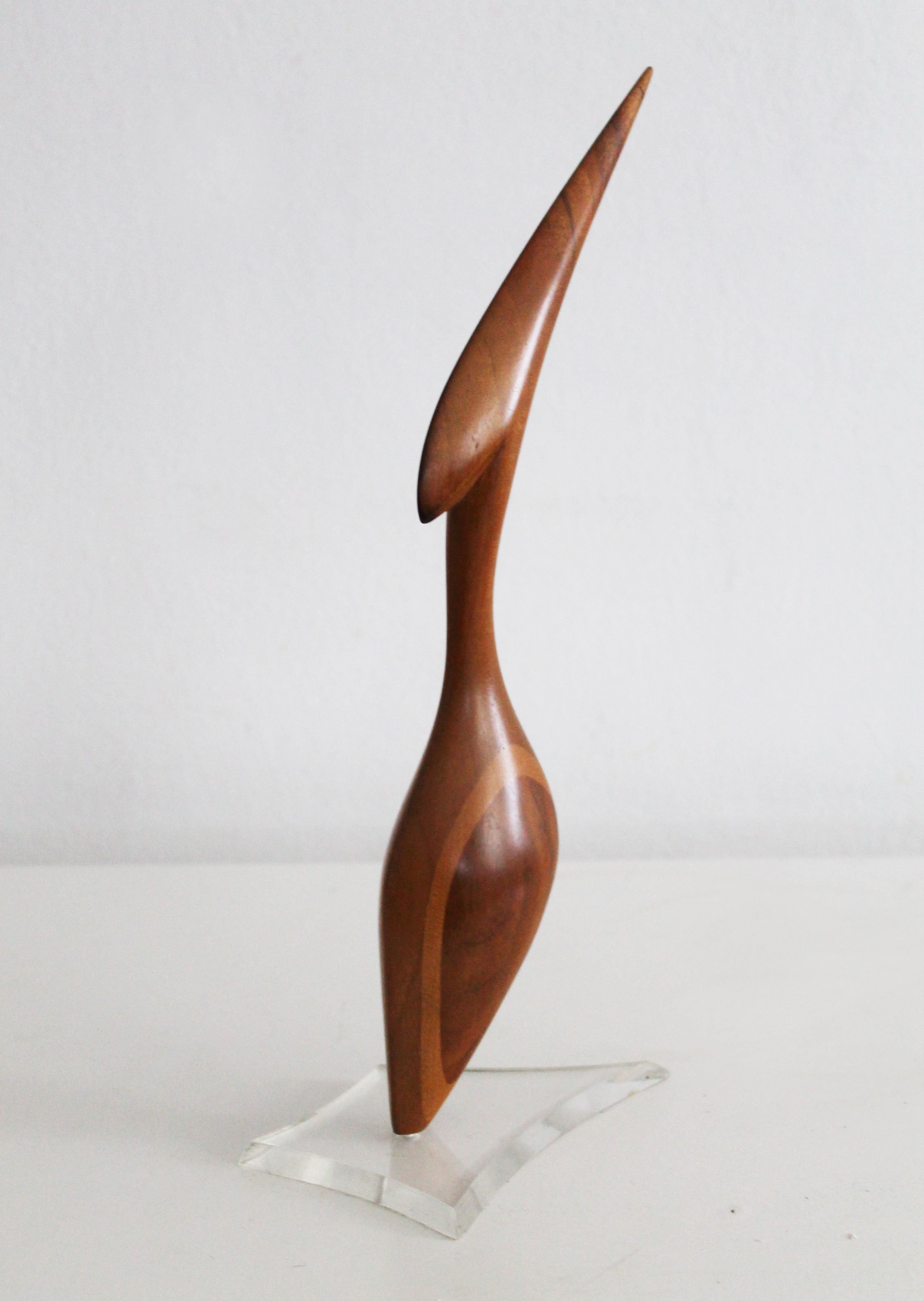 1960's Mid Century Bird Statue