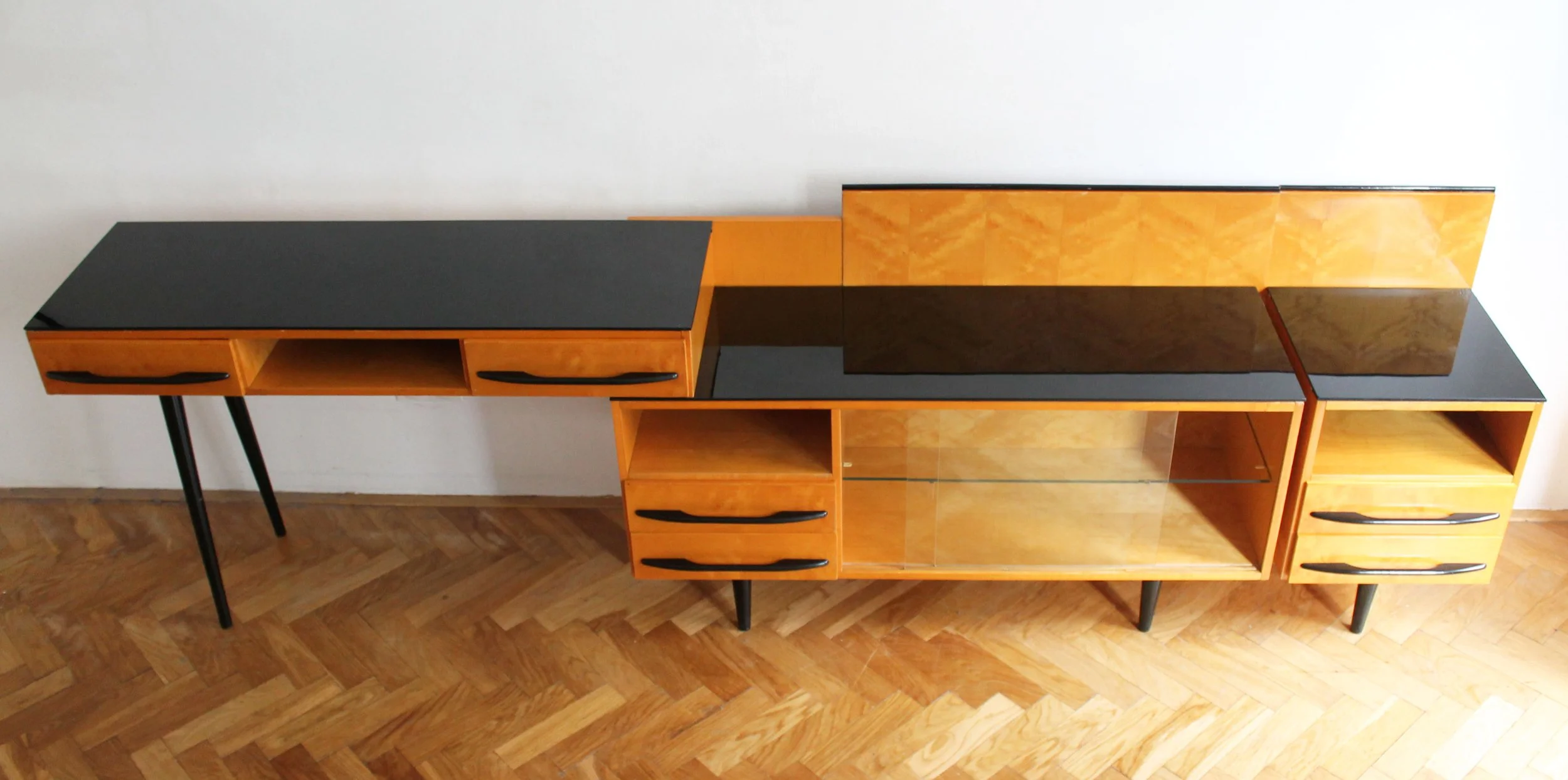 1960's Mid Century Modular Set by Mojmir Pozar for UP Zavody (Copy)