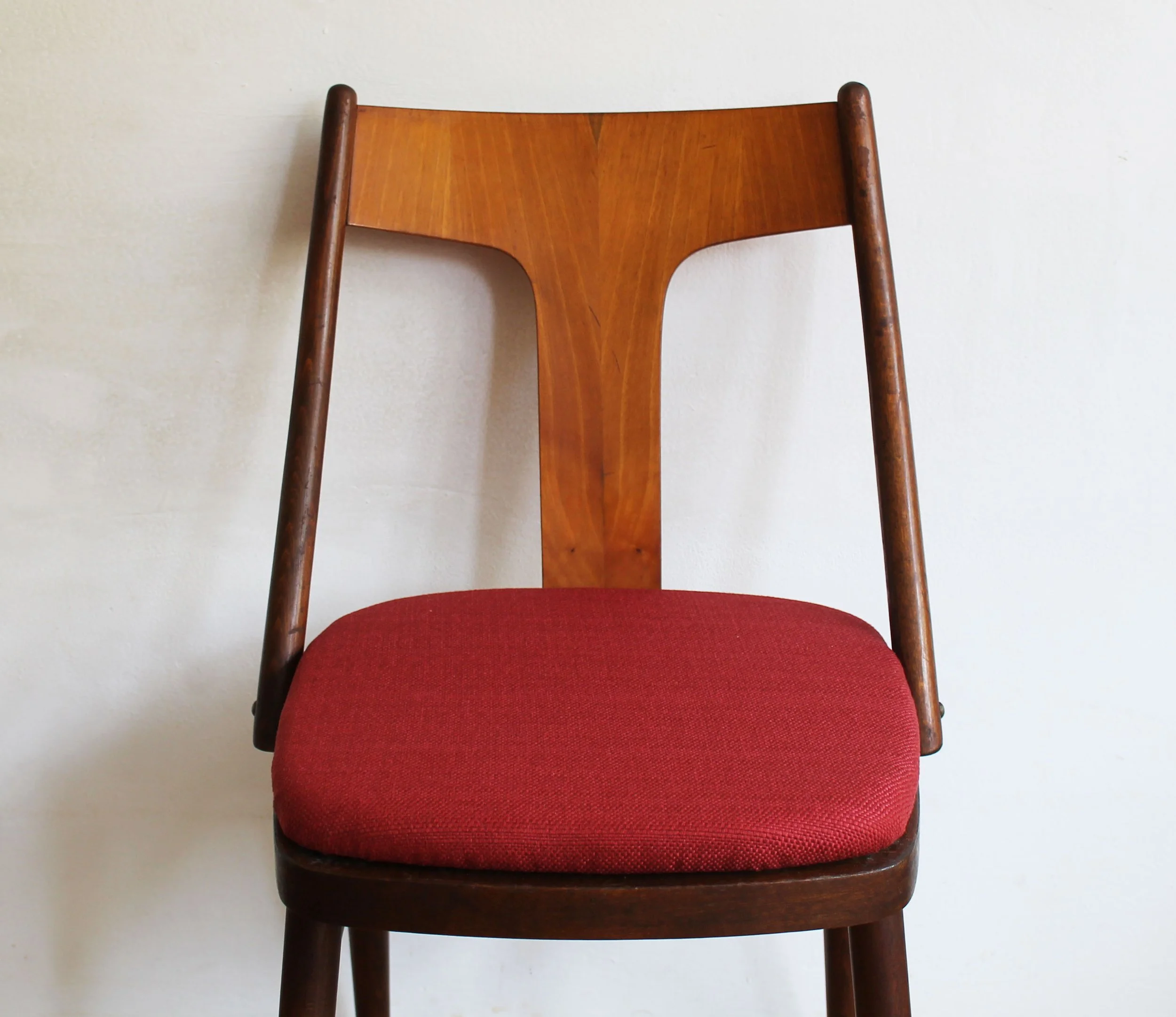 Four vintage wooden chairs for dining room or interior project.jpg