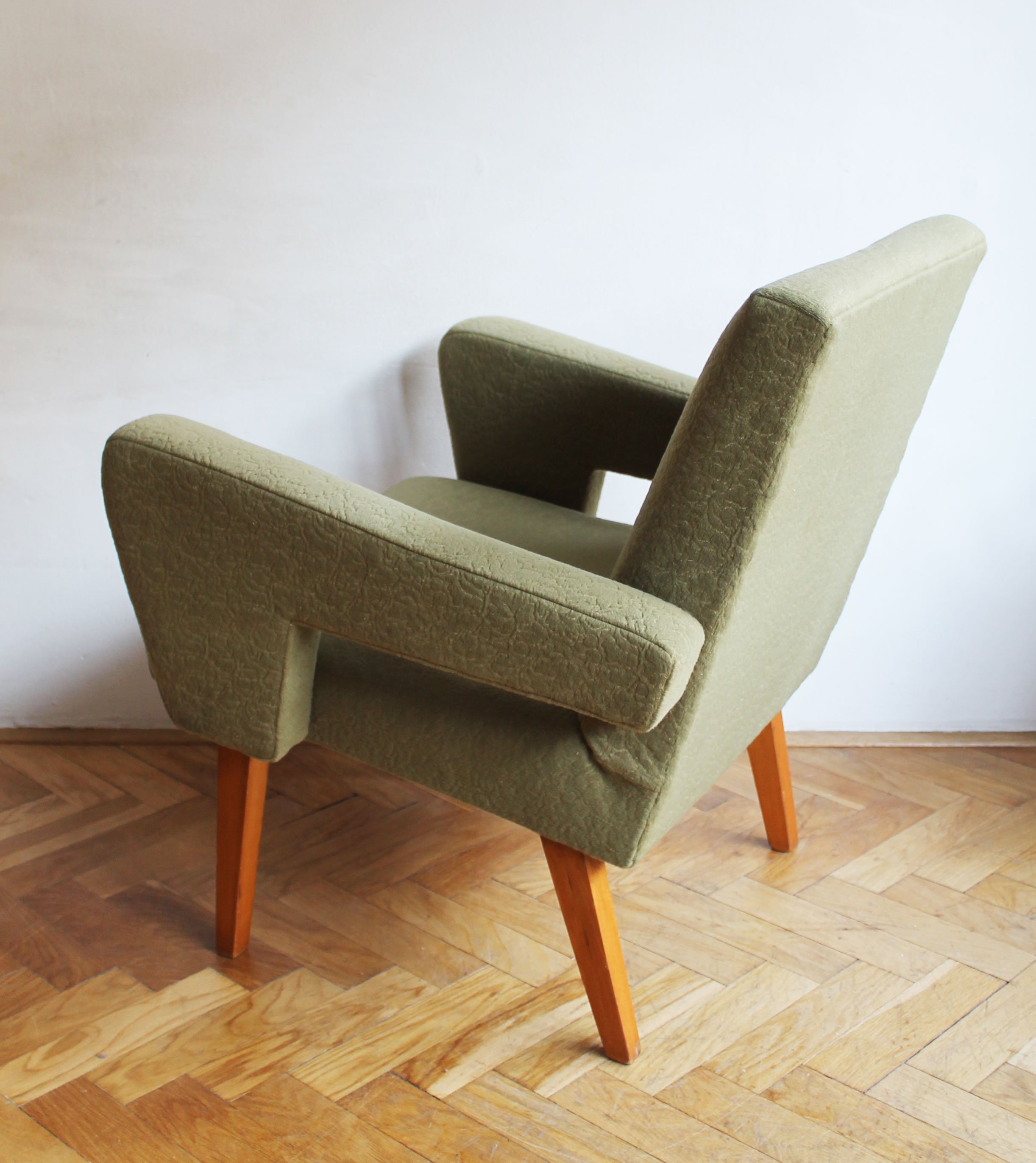 Pair of mid-century armchairs with organic modernist silhouette.jpg