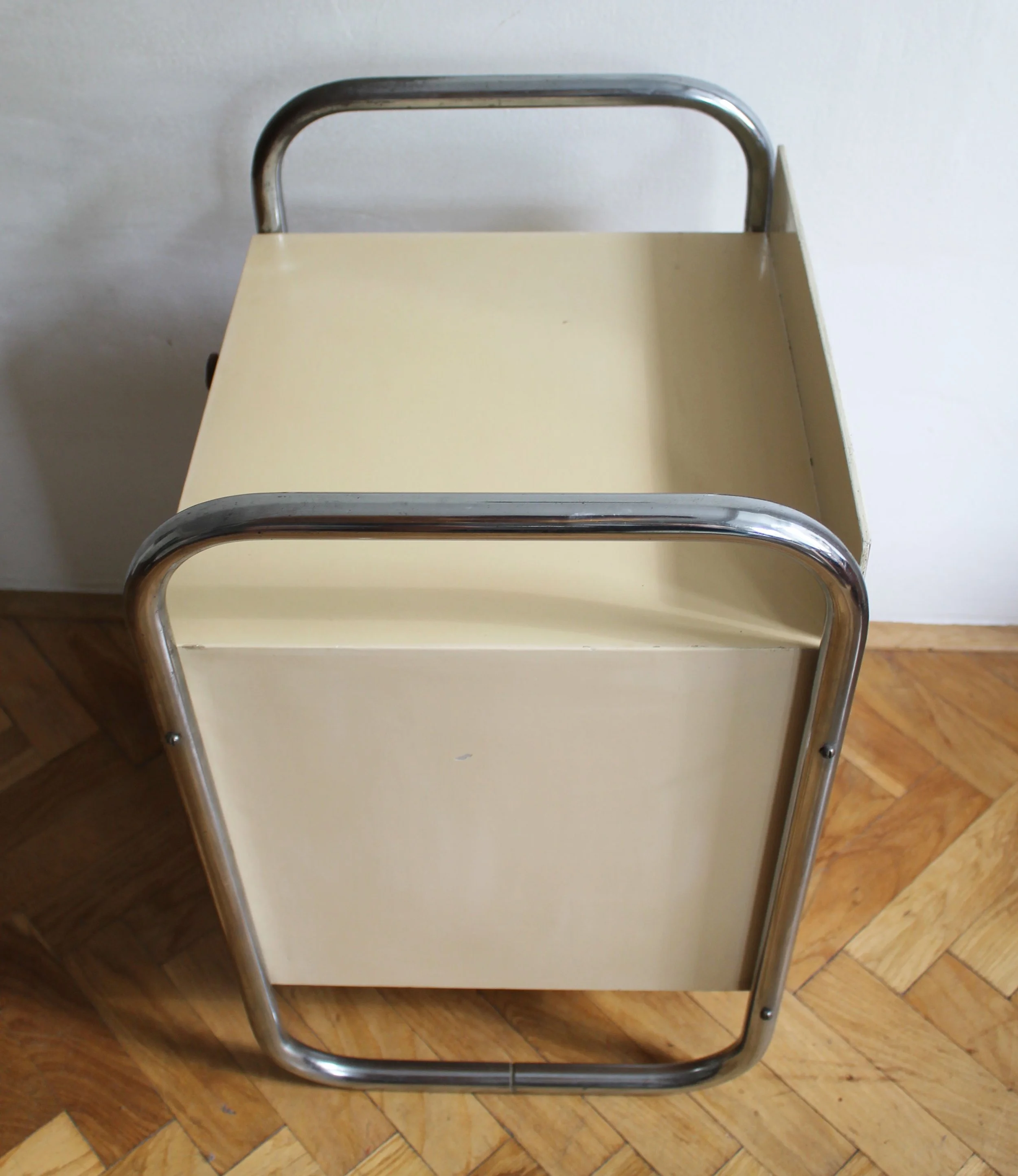 Pair of 1940's Modernist Bedside Tables by Slezak (Copy)