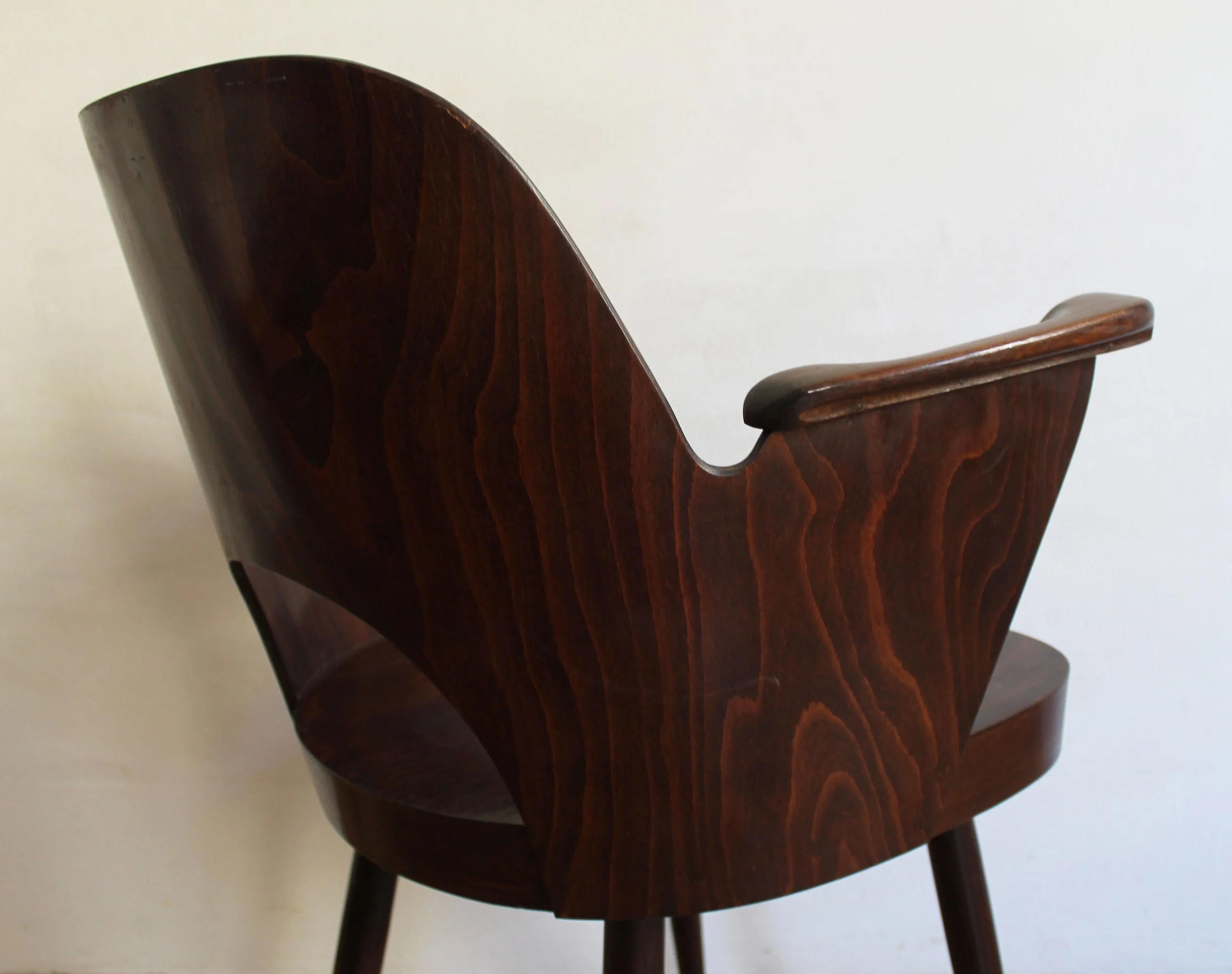 Mid Century Dining chair n.1515 by Oswald Haerdtl for TON Company (Copy)