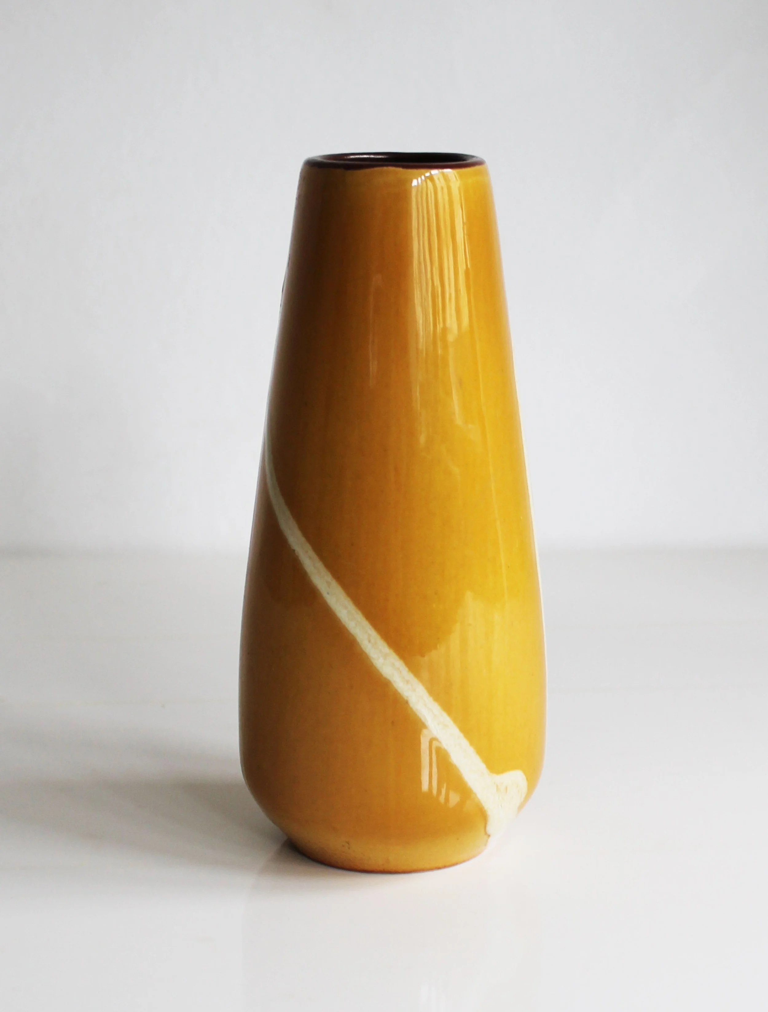 Close-up of abstract organic pattern on mid-century porcelain vase.jpg