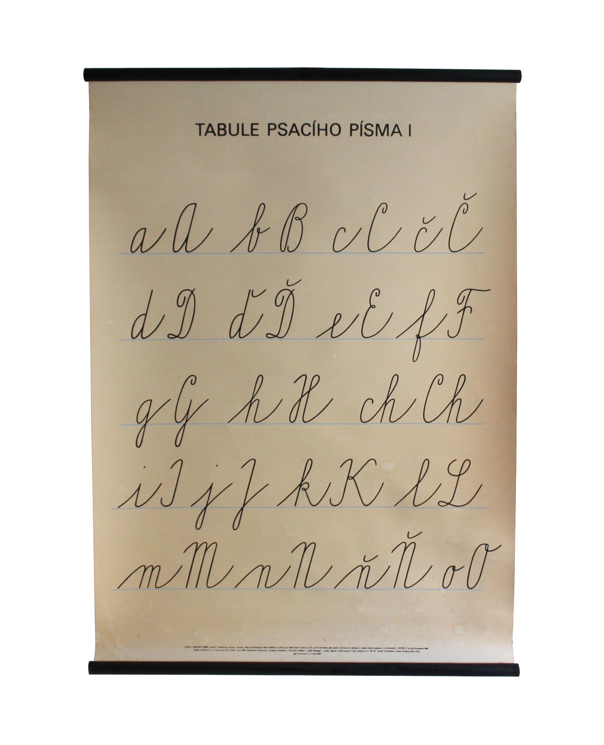 Vintage Czech School Poster