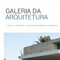 HORIZONTES ARQUITETURA NO PORTAL GALERIA DA ARQUITETURA