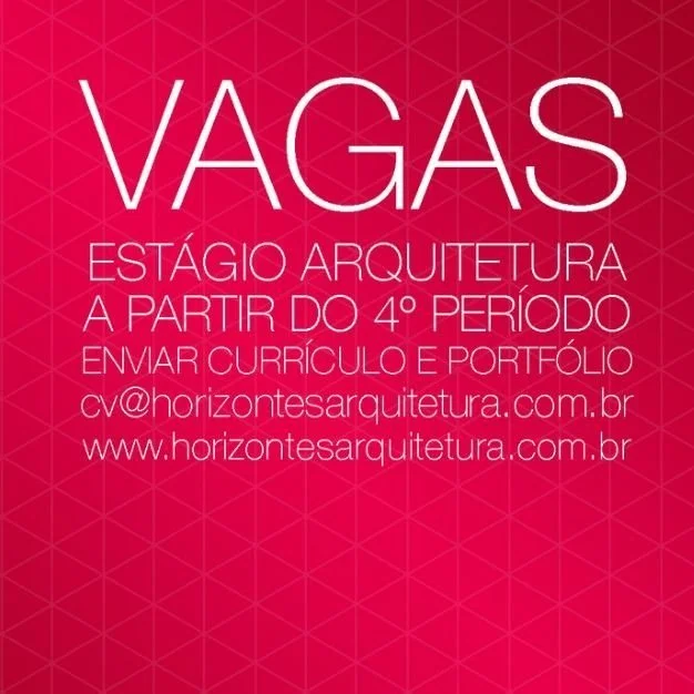 VAGA DE ESTÁGIO