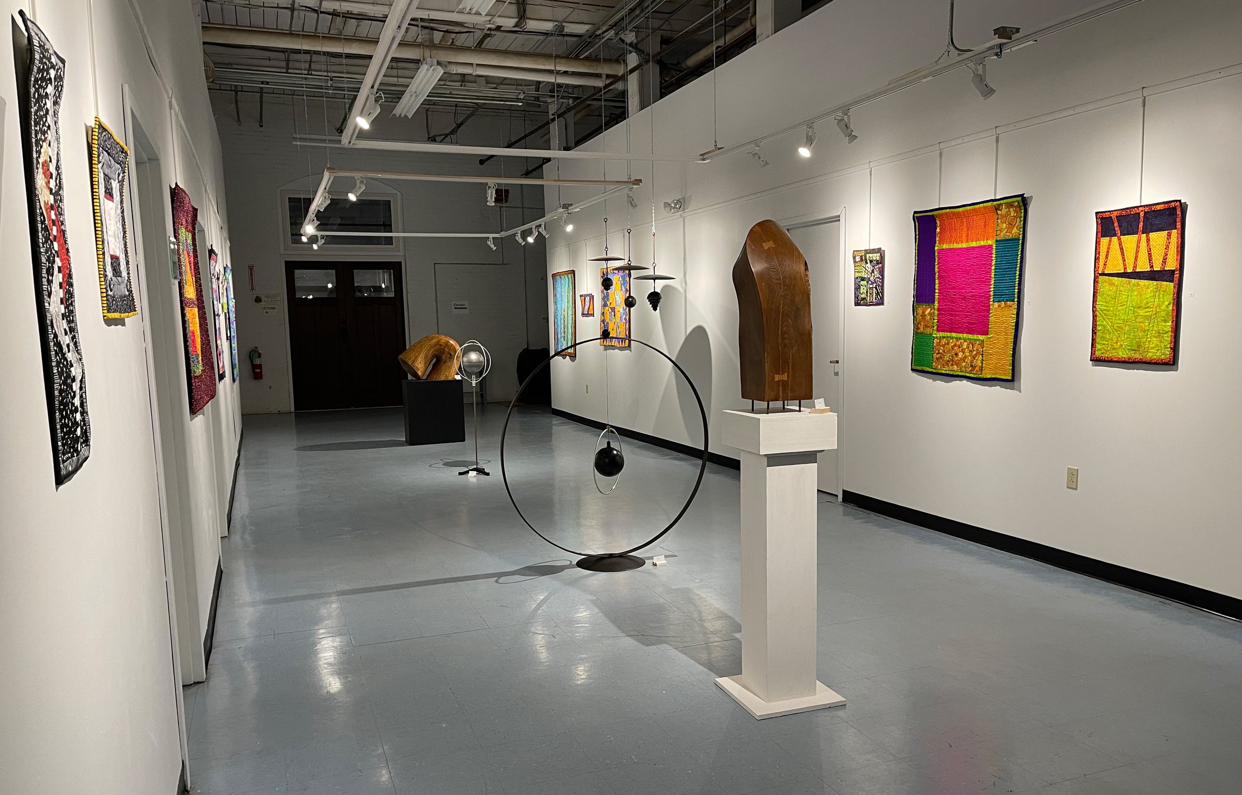 Dye &amp; Bleach House Community Gallery Exhibit: "Fiber-Wood-Metal" - Artist Reception