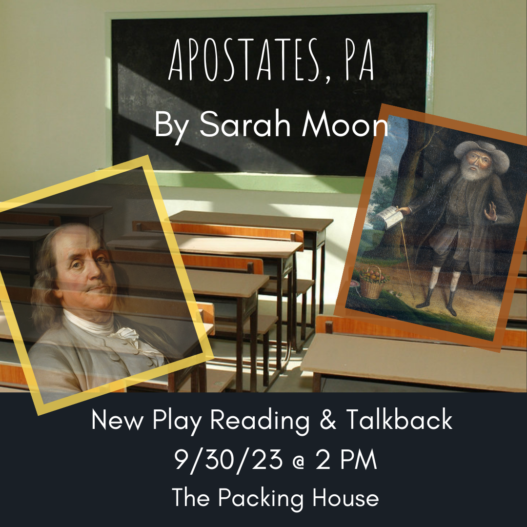 EC-CHAP Artist-In-Residence Sarah Moon Presents: Apostates, PA