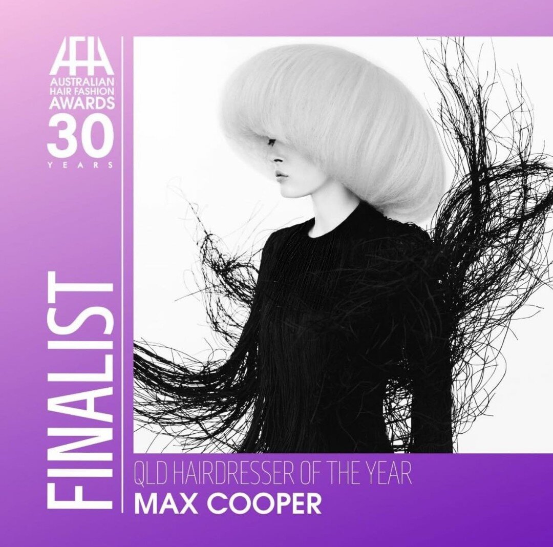 We are very proud to share with you all that our Max has been announced as a finalist in the Australian Hair Fashion Awards QLD hairdresser of the year!!

Congratulations and good luck Max, you are amazing!