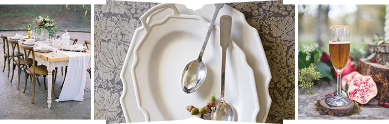 Photos: Left Olivia Leigh Photography | Middle Williams-Sonoma | Right Nikita Lee Photography